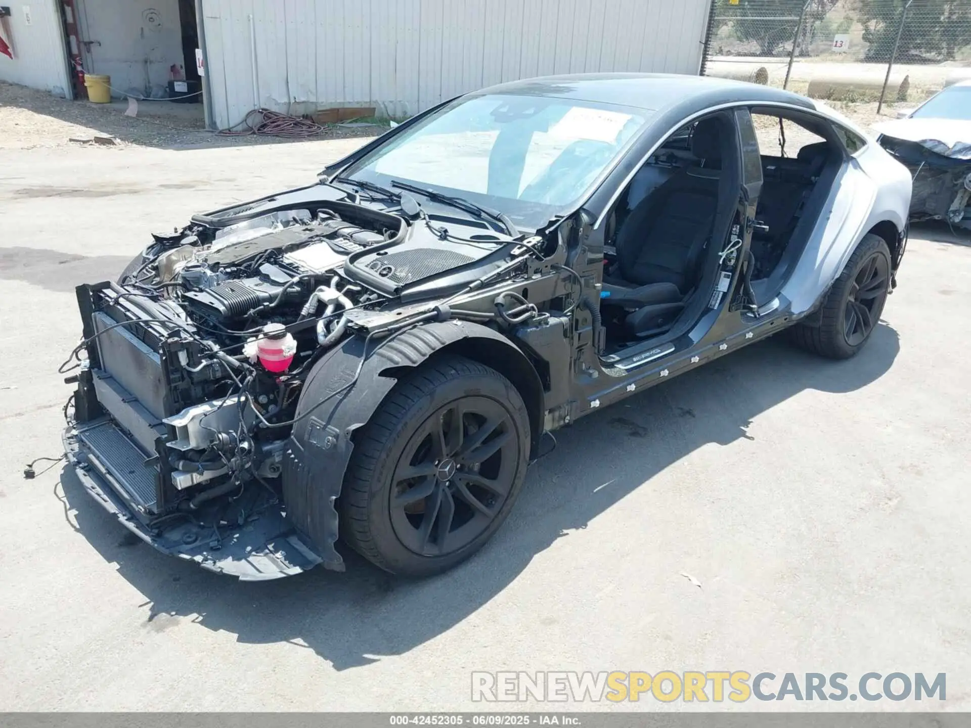 2 Photograph of a damaged car W1K7X5KB2MA036378 MERCEDES-BENZ AMG GT 43 4-DOOR COUPE 2021