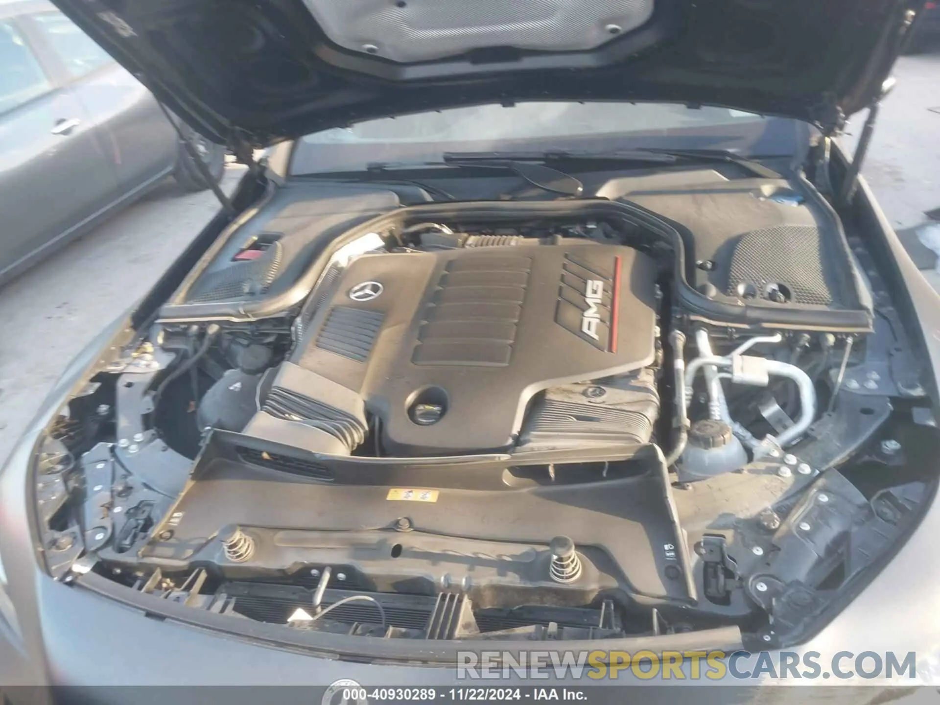 10 Photograph of a damaged car W1K7X5KB3MA039824 MERCEDES-BENZ AMG GT 43 4-DOOR COUPE 2021