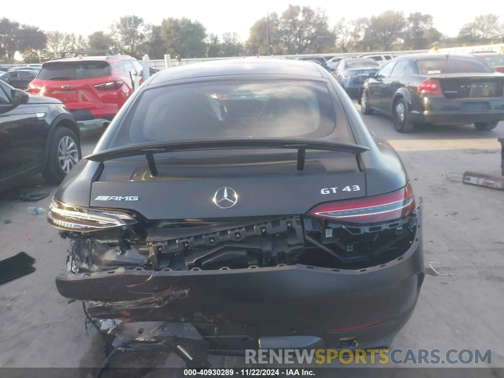 16 Photograph of a damaged car W1K7X5KB3MA039824 MERCEDES-BENZ AMG GT 43 4-DOOR COUPE 2021