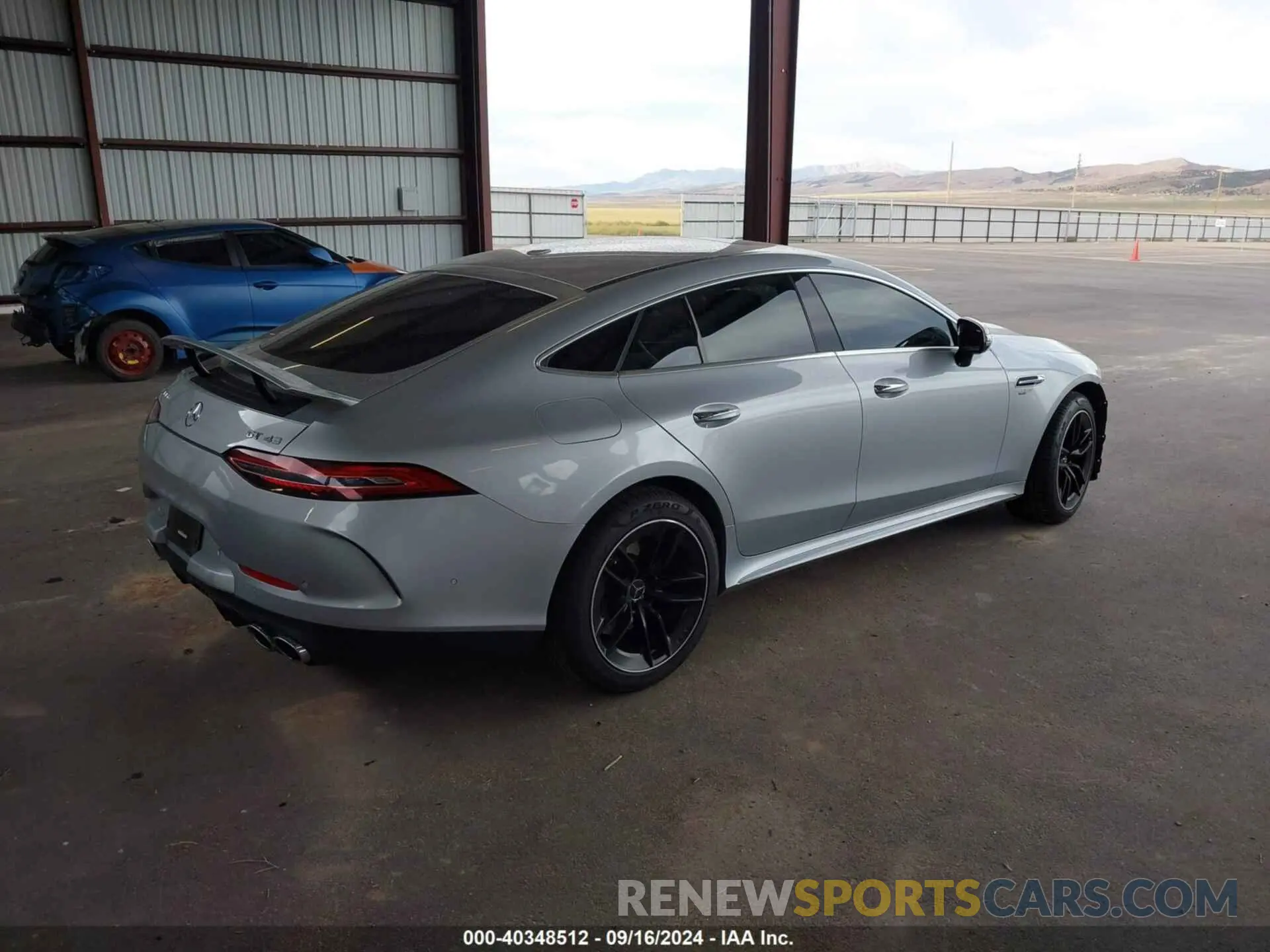 4 Photograph of a damaged car W1K7X5KB4MA038648 MERCEDES-BENZ AMG GT 43 4-DOOR COUPE 2021