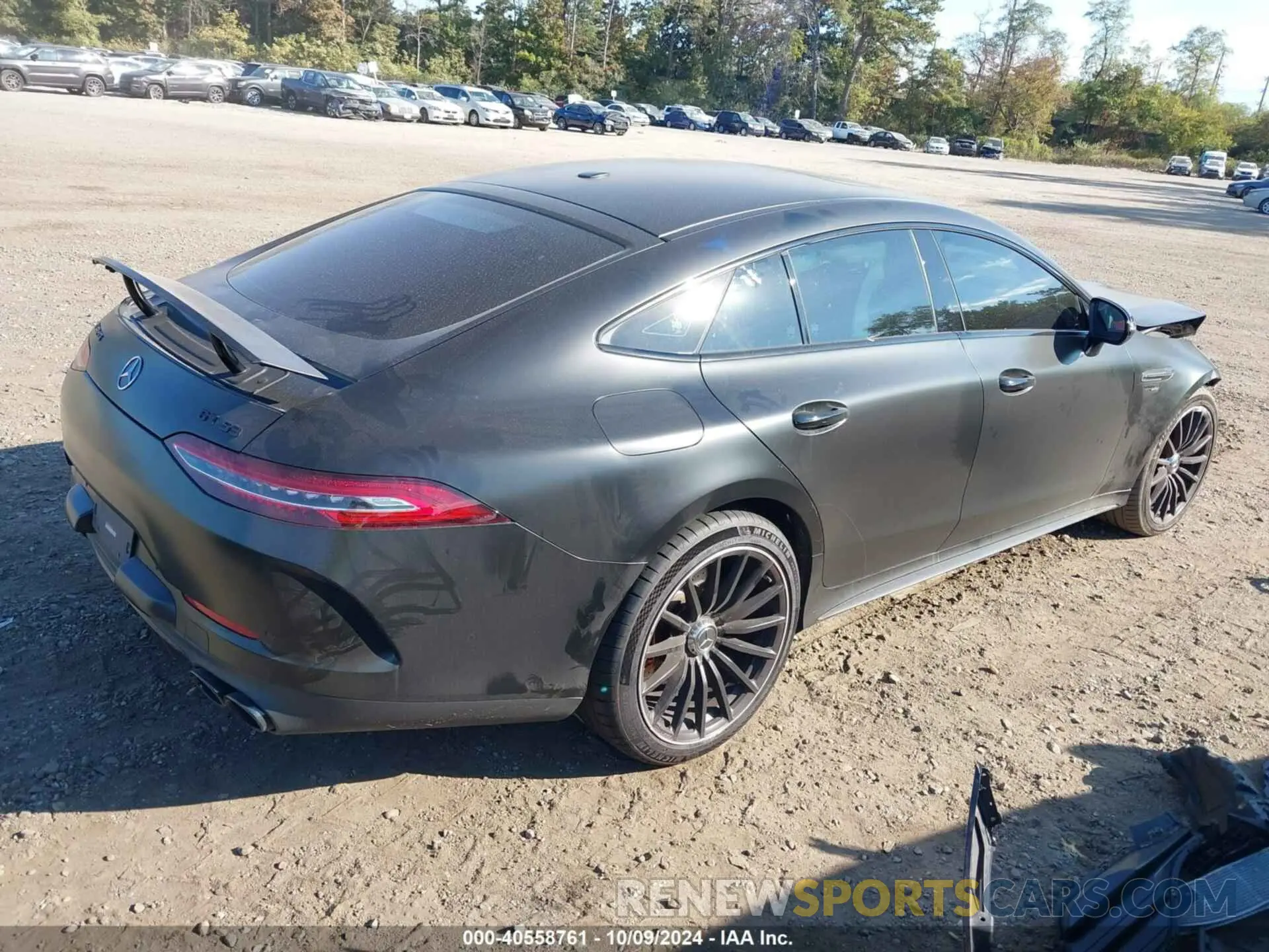 4 Фотография поврежденного автомобиля W1K7X5KB4MA041856 MERCEDES-BENZ AMG GT 43 4-DOOR COUPE 2021