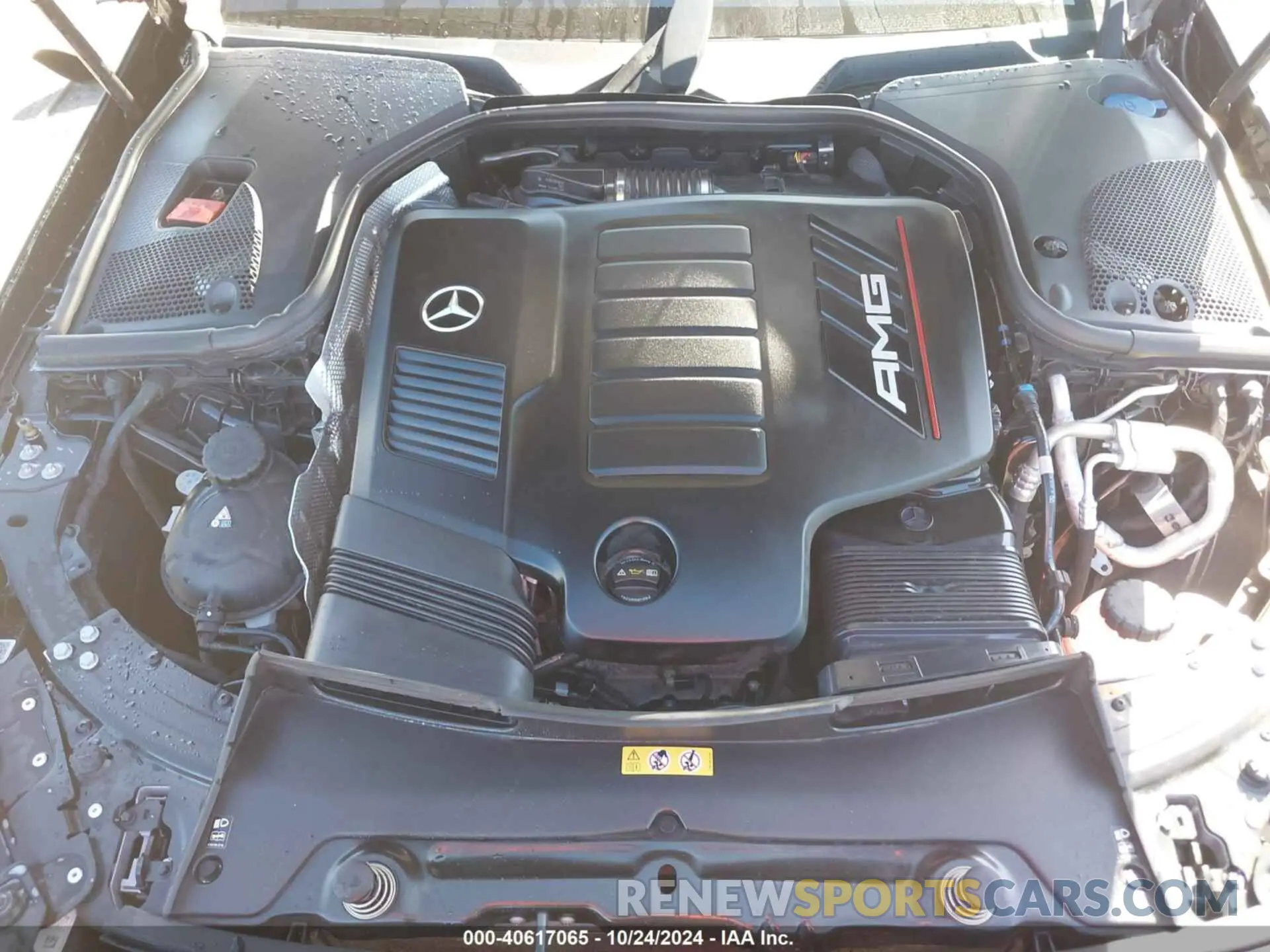 10 Фотография поврежденного автомобиля W1K7X5KB8MA037437 MERCEDES-BENZ AMG GT 43 4-DOOR COUPE 2021