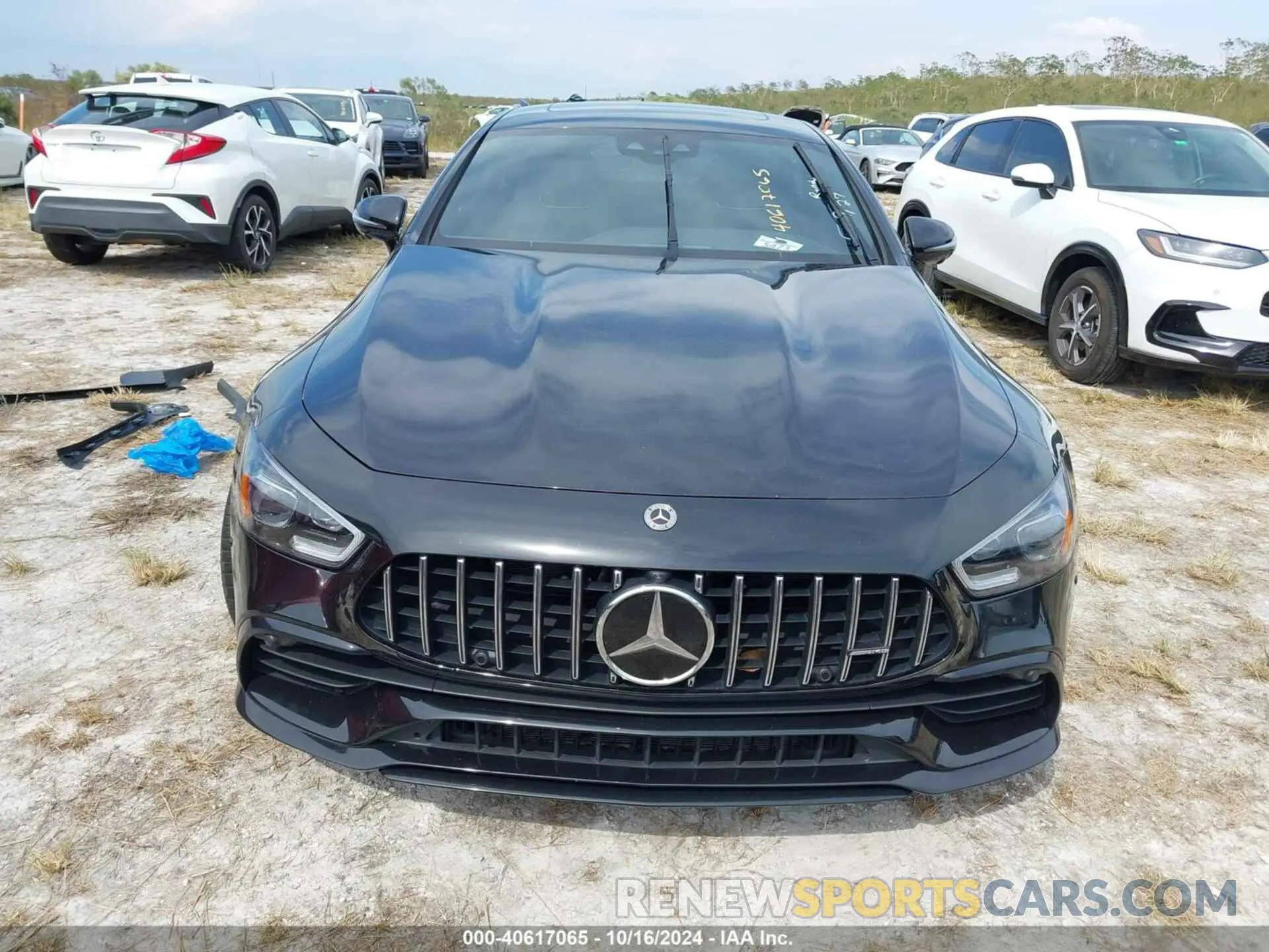 6 Фотография поврежденного автомобиля W1K7X5KB8MA037437 MERCEDES-BENZ AMG GT 43 4-DOOR COUPE 2021