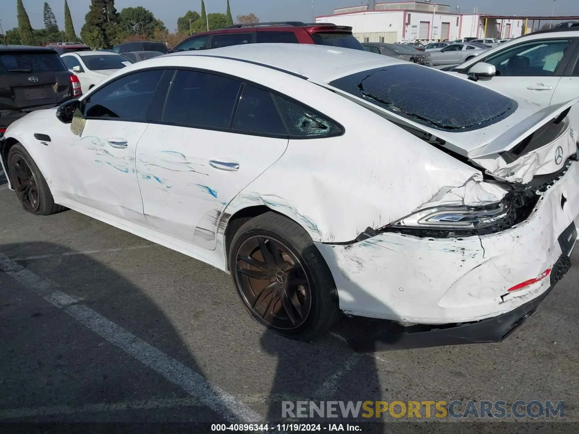 3 Photograph of a damaged car W1K7X5KB0NA049552 MERCEDES-BENZ AMG GT 43 4-DOOR COUPE 2022