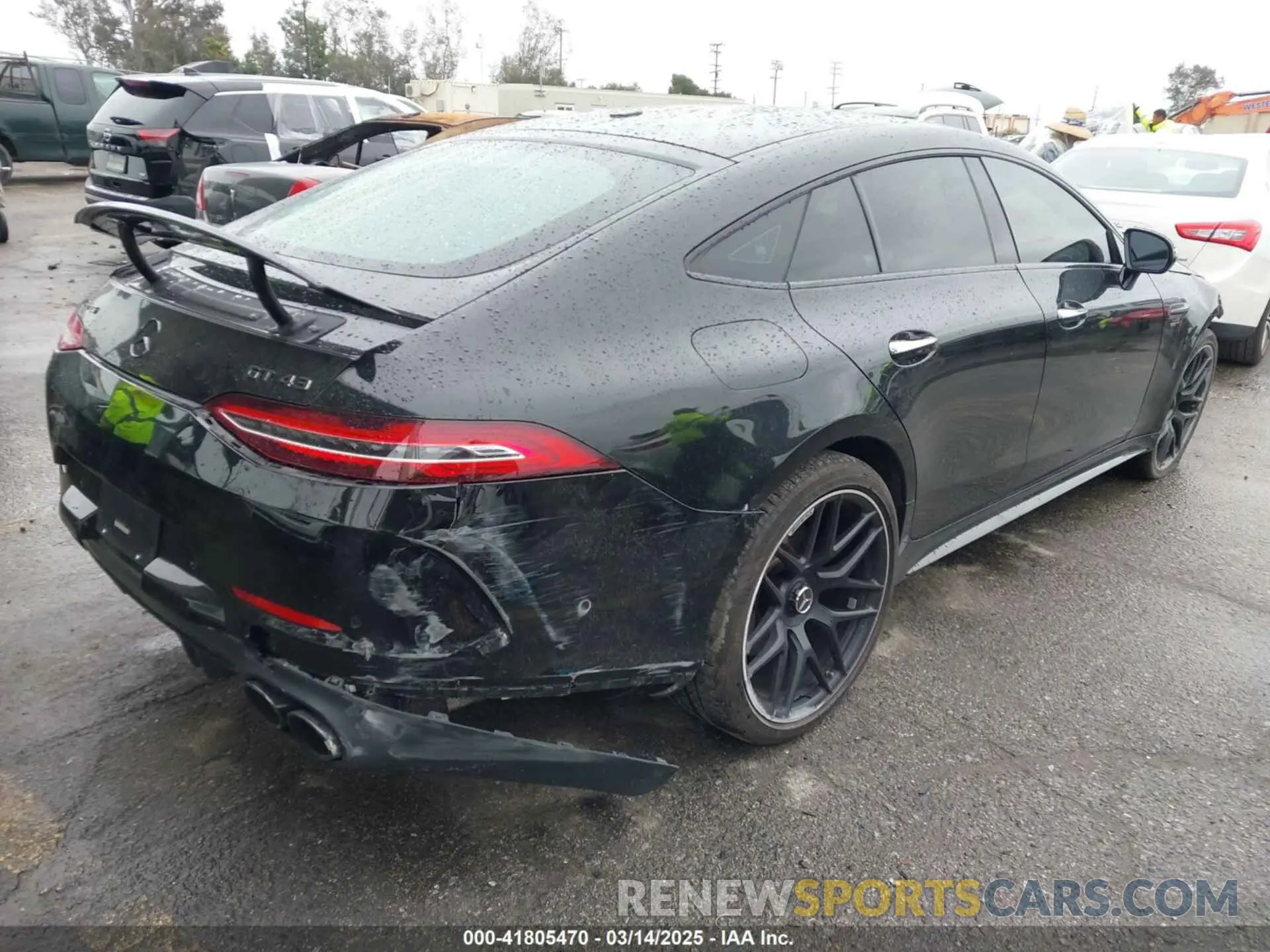4 Photograph of a damaged car W1K7X5KB7NA048401 MERCEDES-BENZ AMG GT 43 4-DOOR COUPE 2022