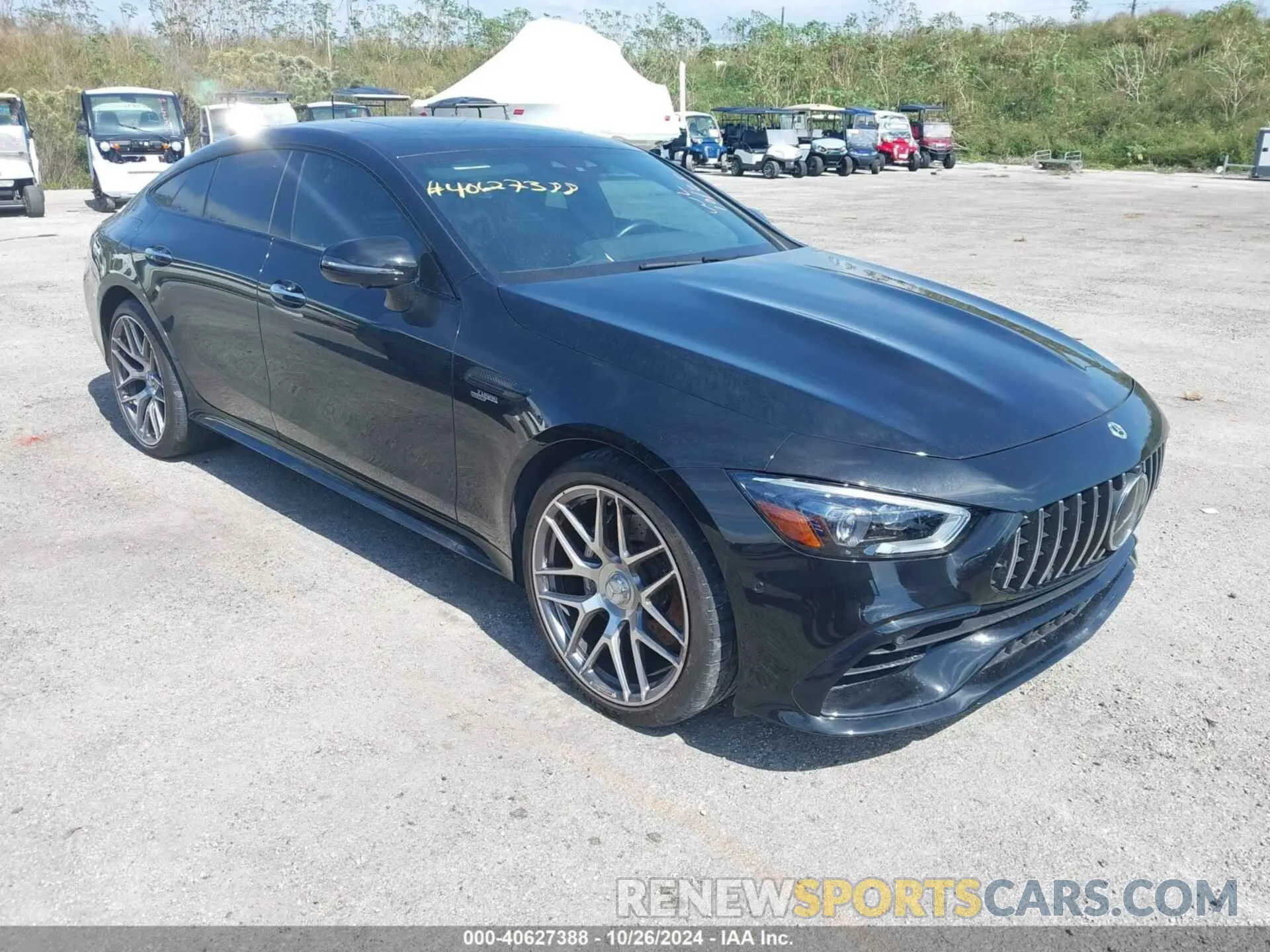 1 Фотография поврежденного автомобиля W1K7X5KB8NA045569 MERCEDES-BENZ AMG GT 43 4-DOOR COUPE 2022