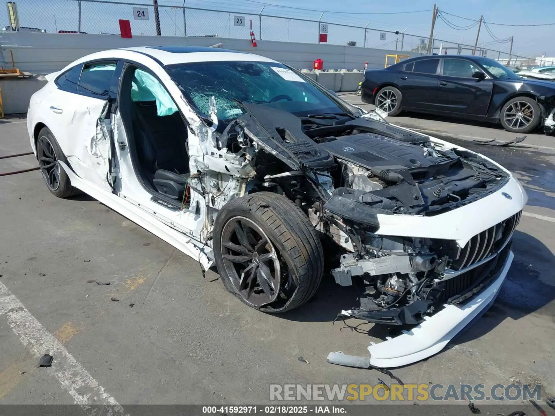 1 Photograph of a damaged car W1K7X5KB9NA052756 MERCEDES-BENZ AMG GT 43 4-DOOR COUPE 2022