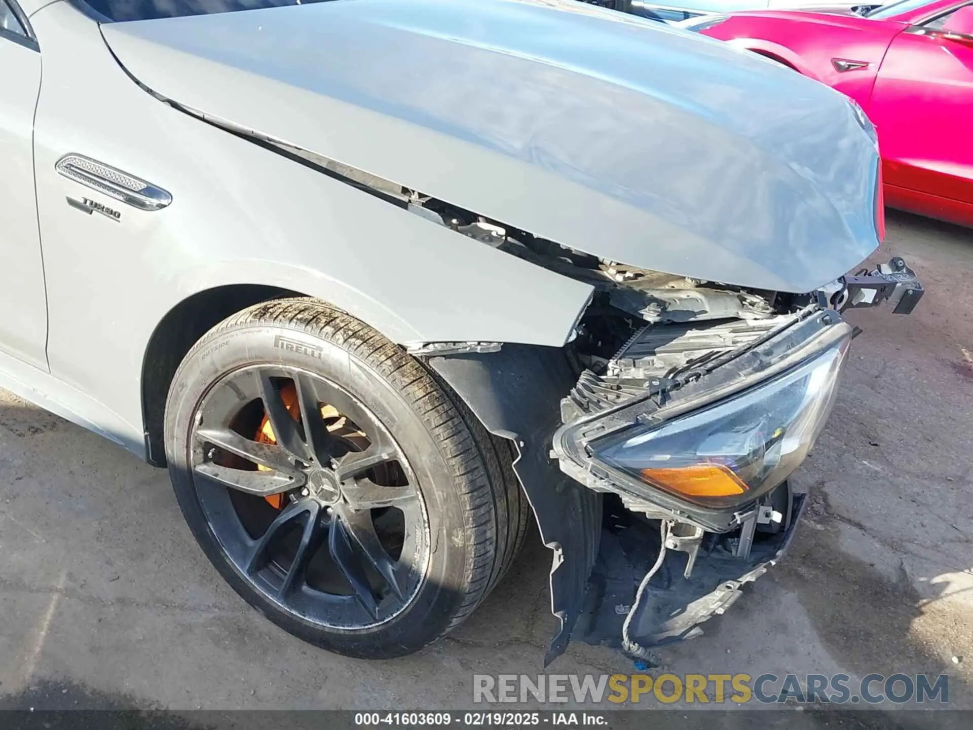 19 Photograph of a damaged car WDD7X6BB3KA004073 MERCEDES-BENZ AMG GT 53 4-DOOR COUPE 2019