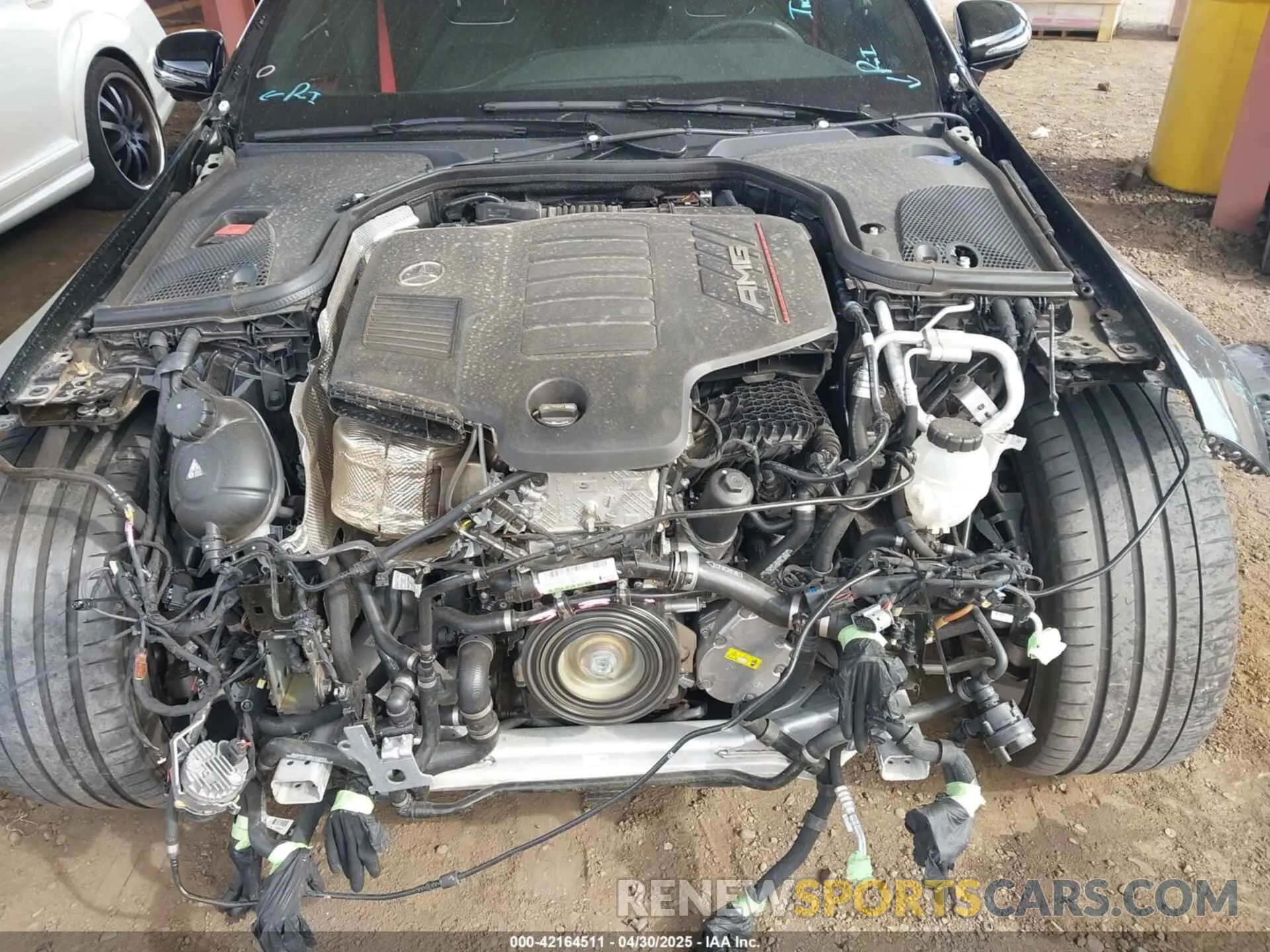 10 Фотография поврежденного автомобиля WDD7X6BB3LA014975 MERCEDES-BENZ AMG GT 53 4-DOOR COUPE 2020