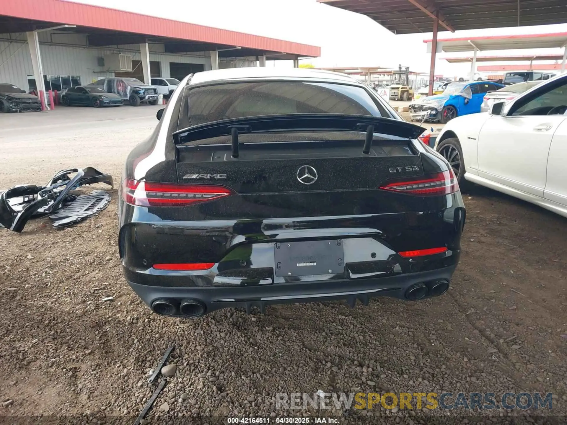17 Фотография поврежденного автомобиля WDD7X6BB3LA014975 MERCEDES-BENZ AMG GT 53 4-DOOR COUPE 2020