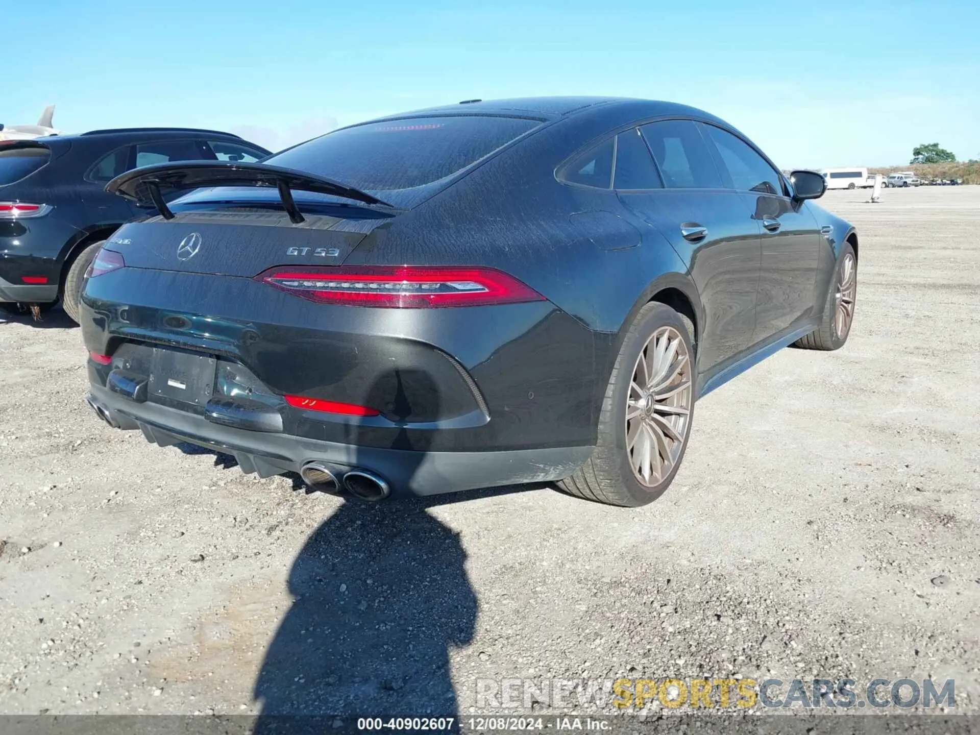 4 Фотография поврежденного автомобиля WDD7X6BB7LA013893 MERCEDES-BENZ AMG GT 53 4-DOOR COUPE 2020