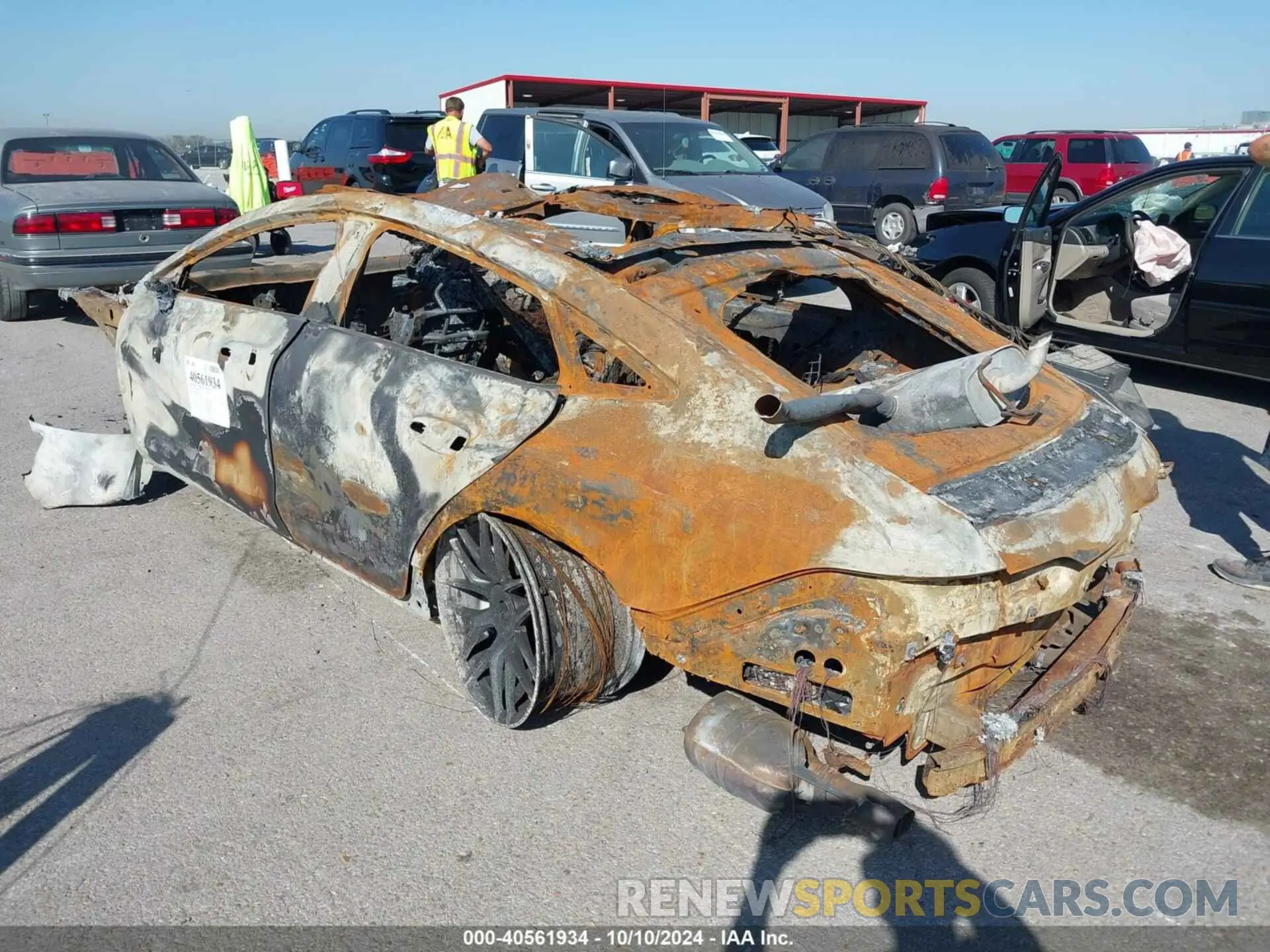 3 Photograph of a damaged car W1K7X6BB4MA037098 MERCEDES-BENZ AMG GT 53 4-DOOR COUPE 2021