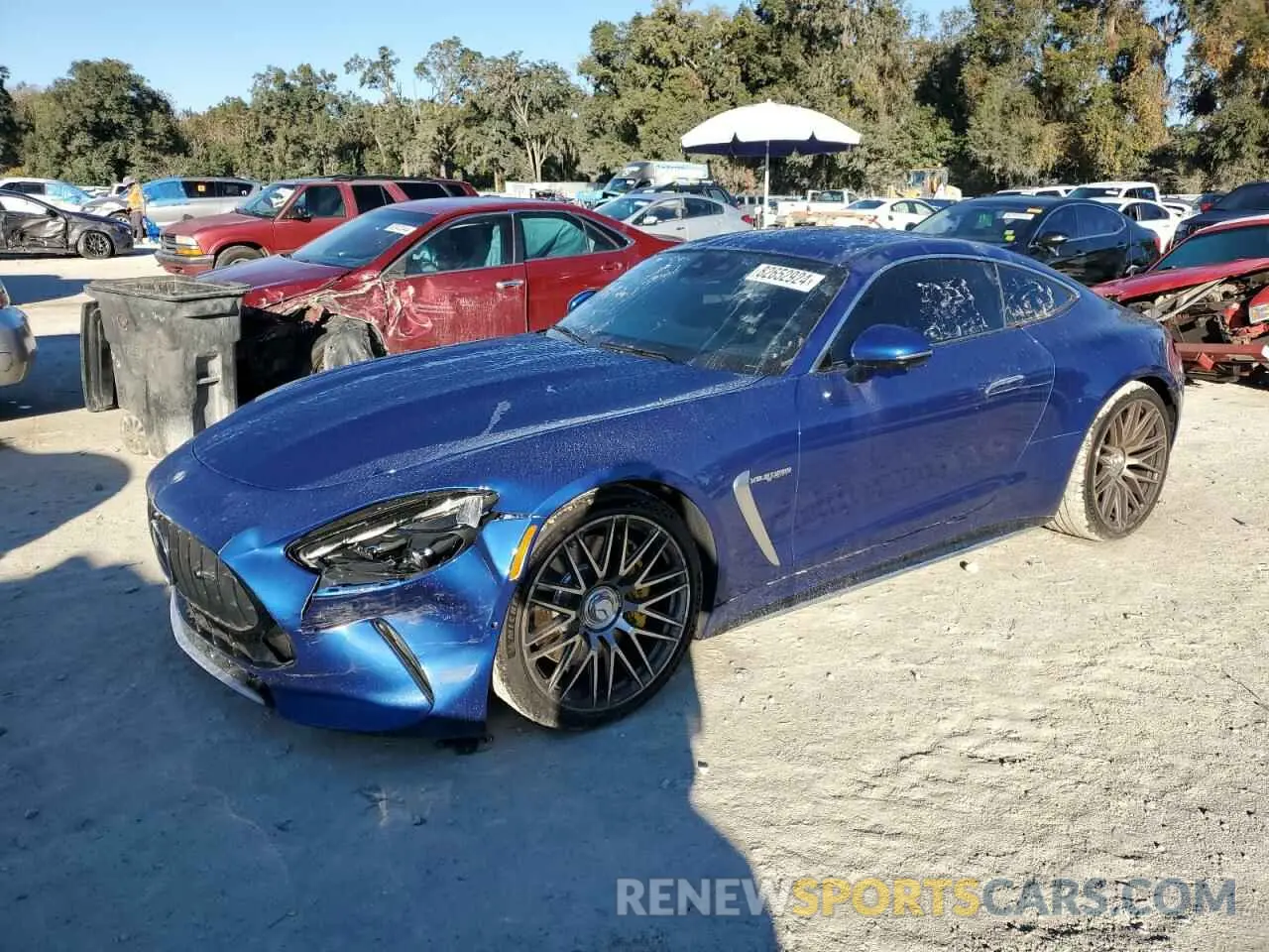 1 Photograph of a damaged car W1KRJ8ABXRF001921 MERCEDES-BENZ AMG GT 55 2024