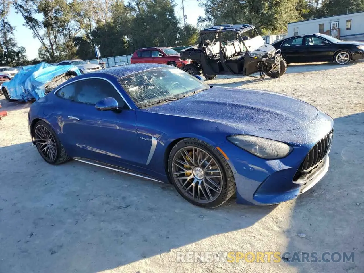 4 Photograph of a damaged car W1KRJ8ABXRF001921 MERCEDES-BENZ AMG GT 55 2024