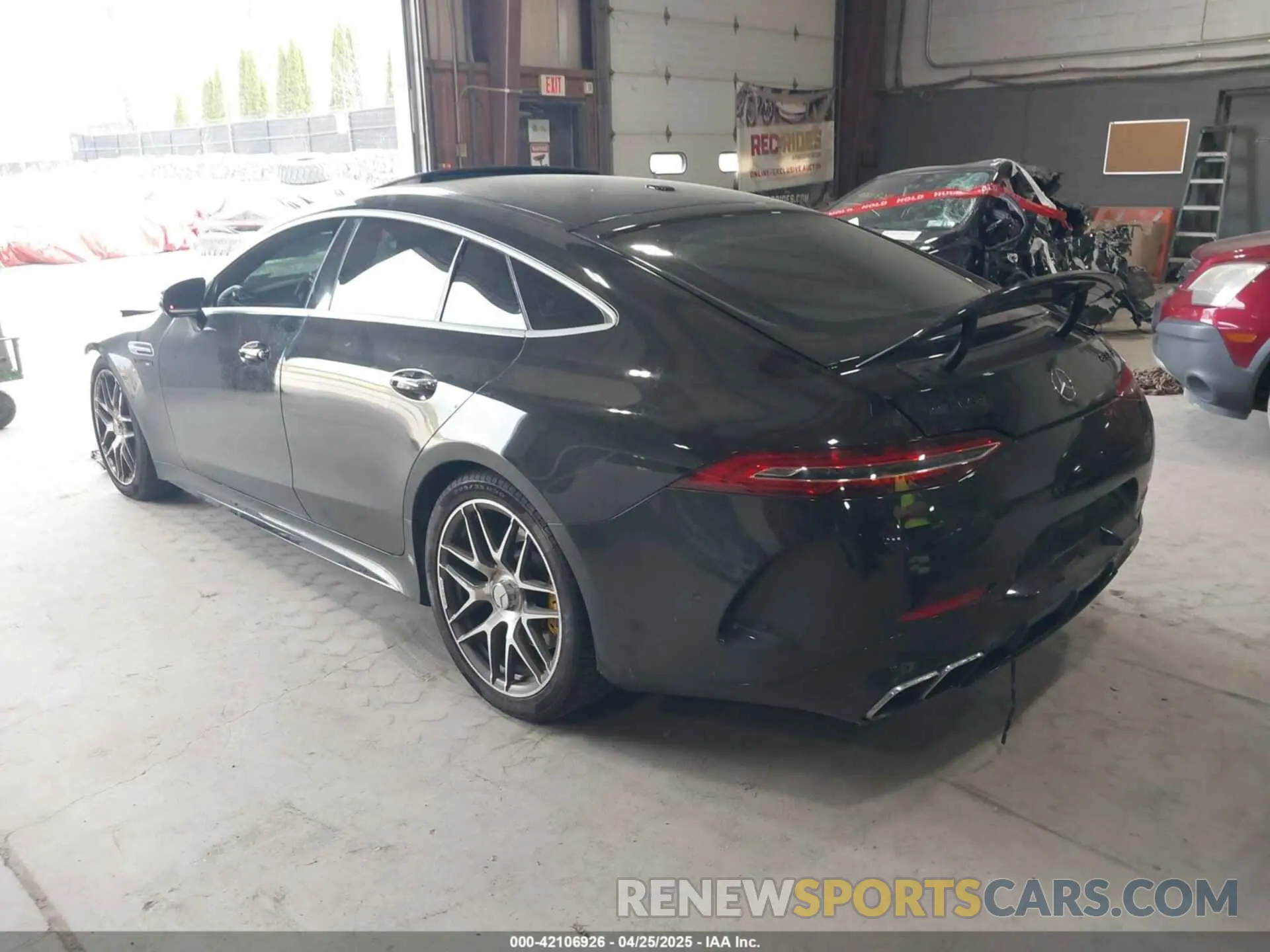 3 Фотография поврежденного автомобиля WDD7X8JB0KA001581 MERCEDES-BENZ AMG GT 63 4-DOOR COUPE 2019