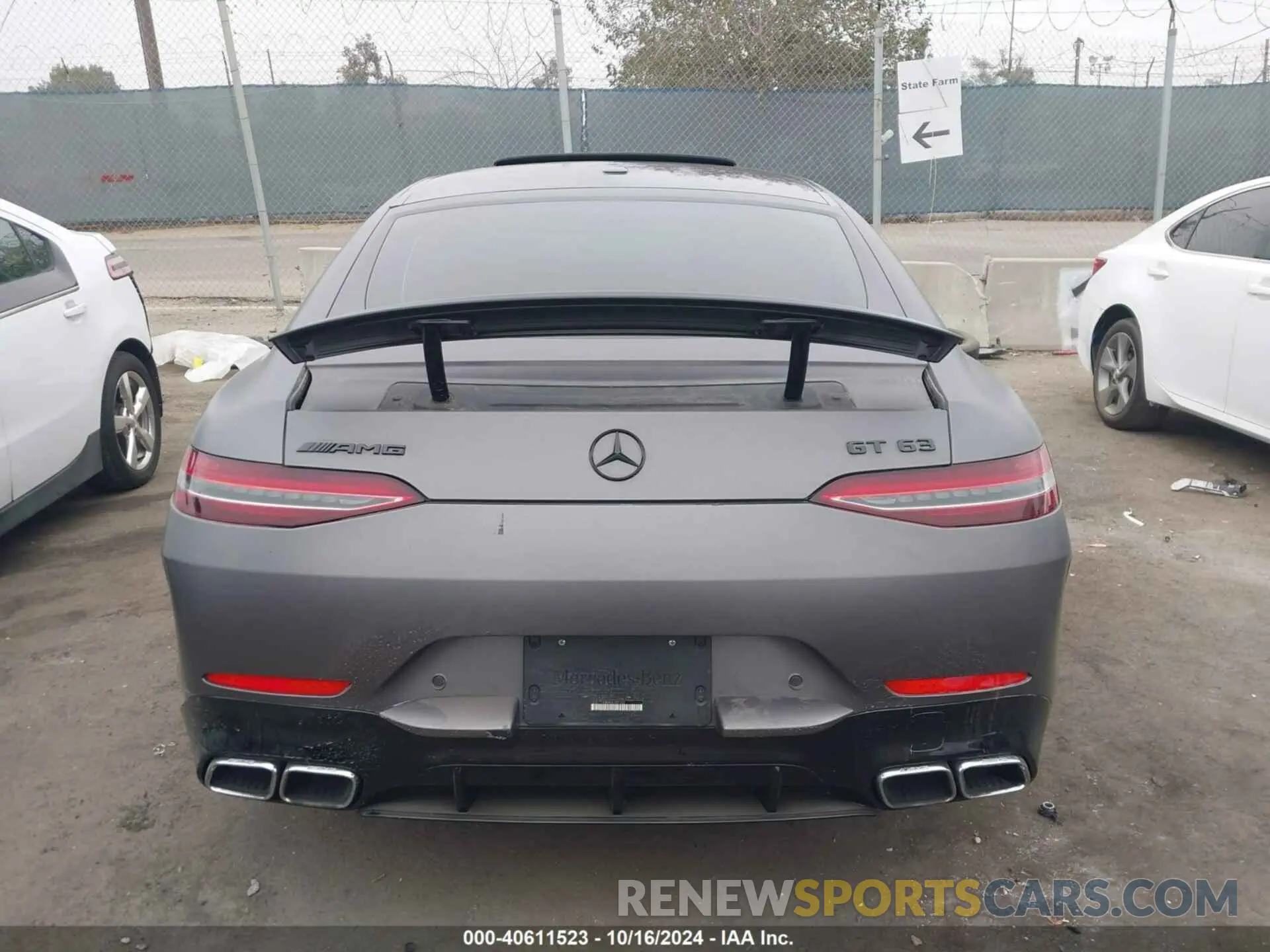 17 Фотография поврежденного автомобиля WDD7X8JB4KA005102 MERCEDES-BENZ AMG GT 63 4-DOOR COUPE 2019