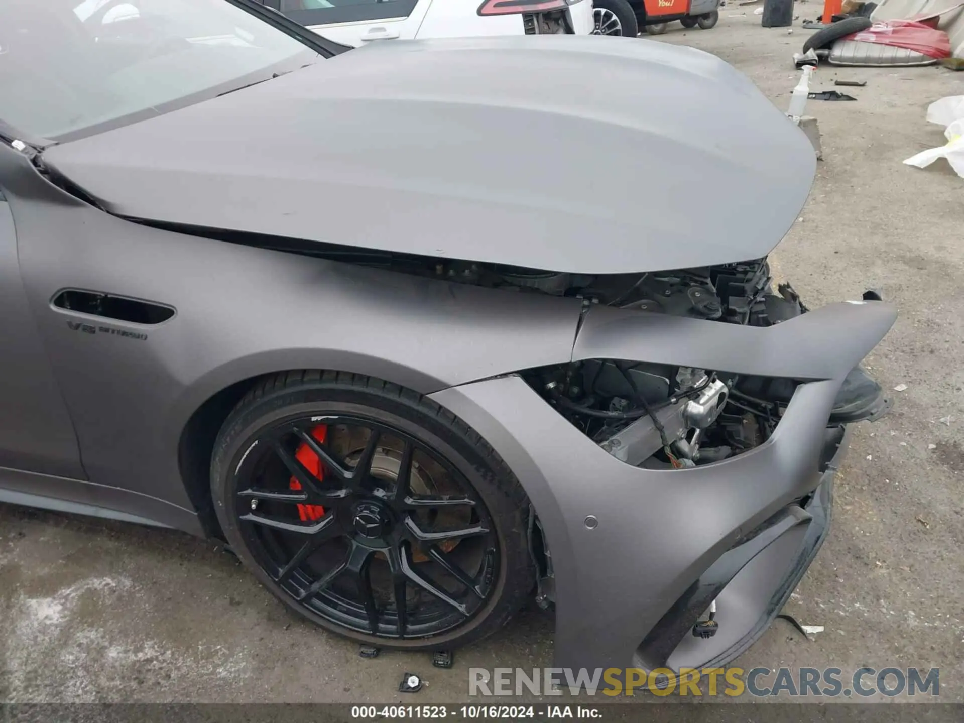 18 Фотография поврежденного автомобиля WDD7X8JB4KA005102 MERCEDES-BENZ AMG GT 63 4-DOOR COUPE 2019