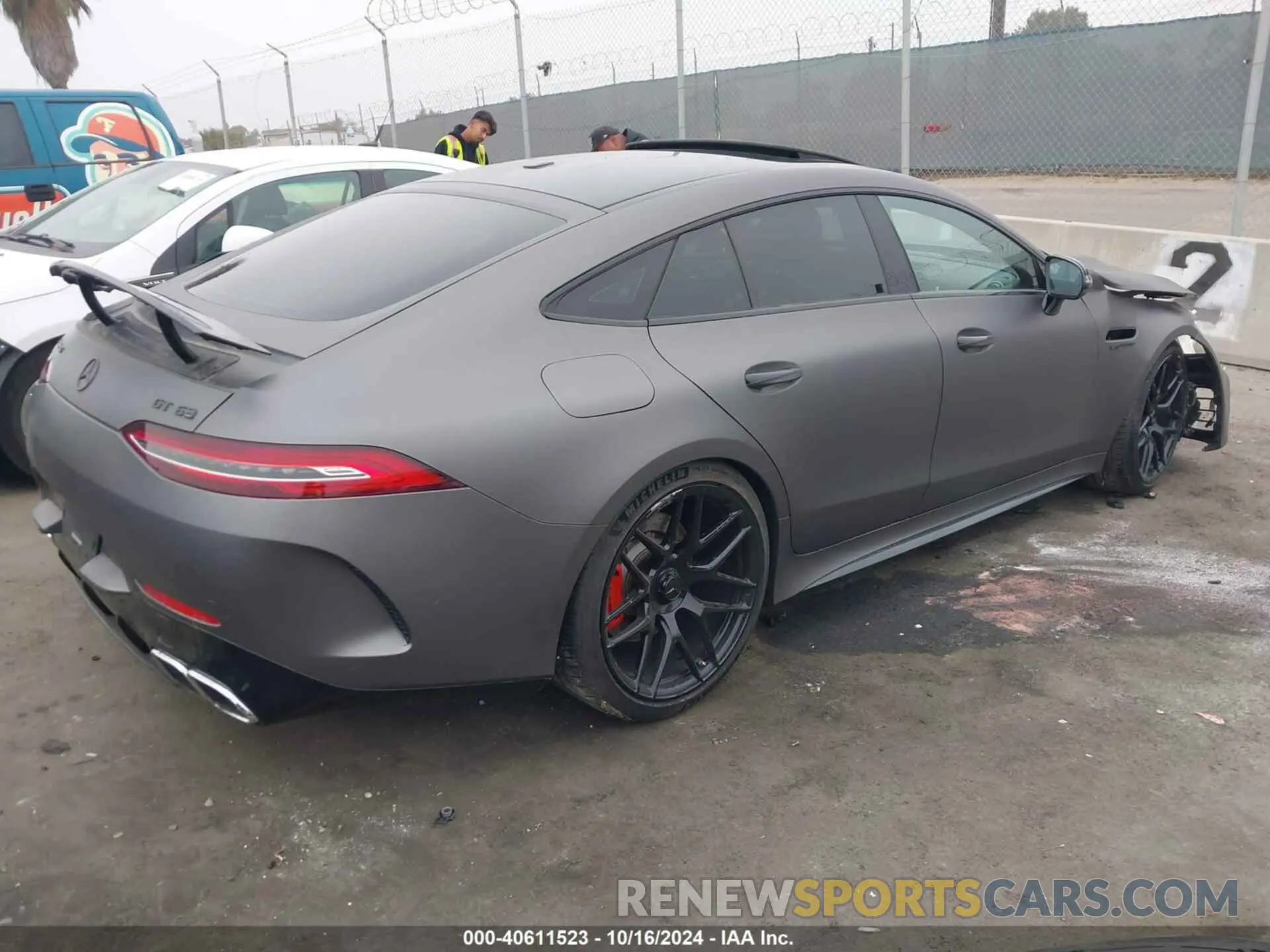 4 Фотография поврежденного автомобиля WDD7X8JB4KA005102 MERCEDES-BENZ AMG GT 63 4-DOOR COUPE 2019
