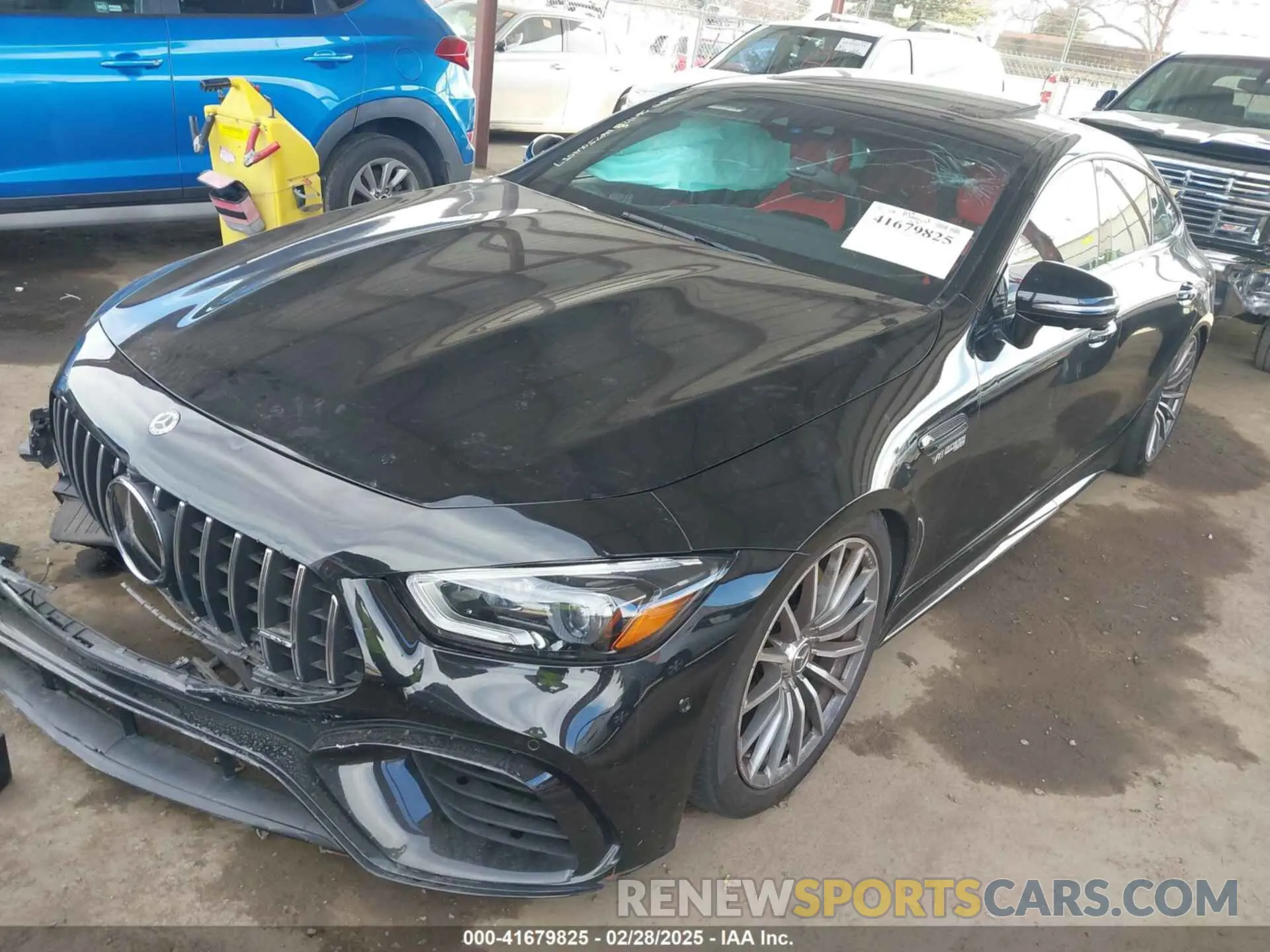2 Photograph of a damaged car WDD7X8JB6KA000354 MERCEDES-BENZ AMG GT 63 4-DOOR COUPE 2019