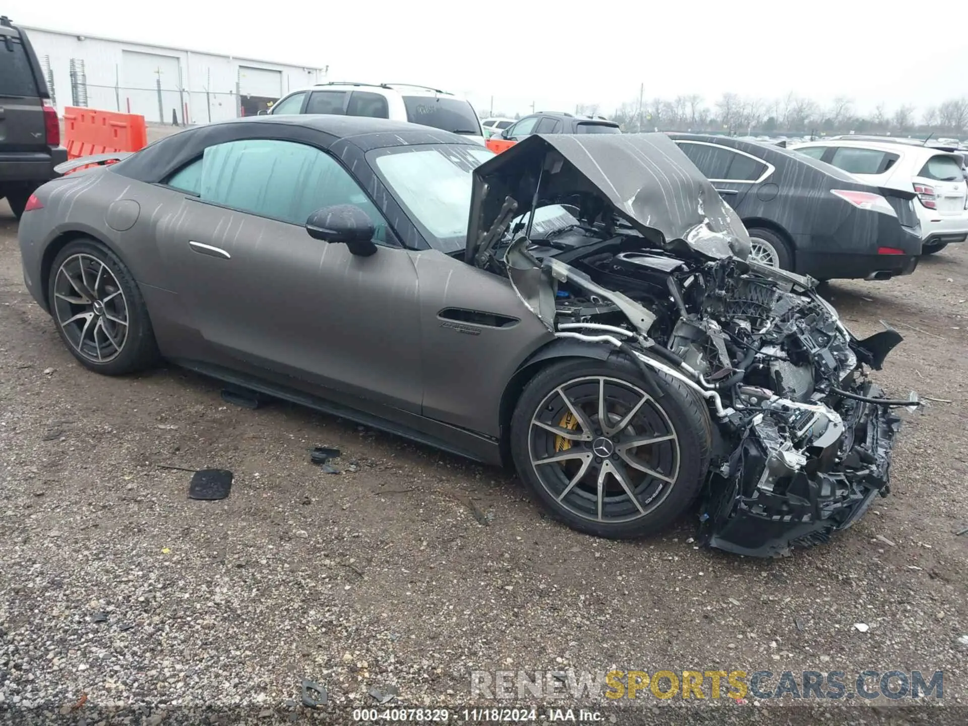 1 Photograph of a damaged car W1KVK8BB2NF005160 MERCEDES-BENZ AMG SL 63 2022
