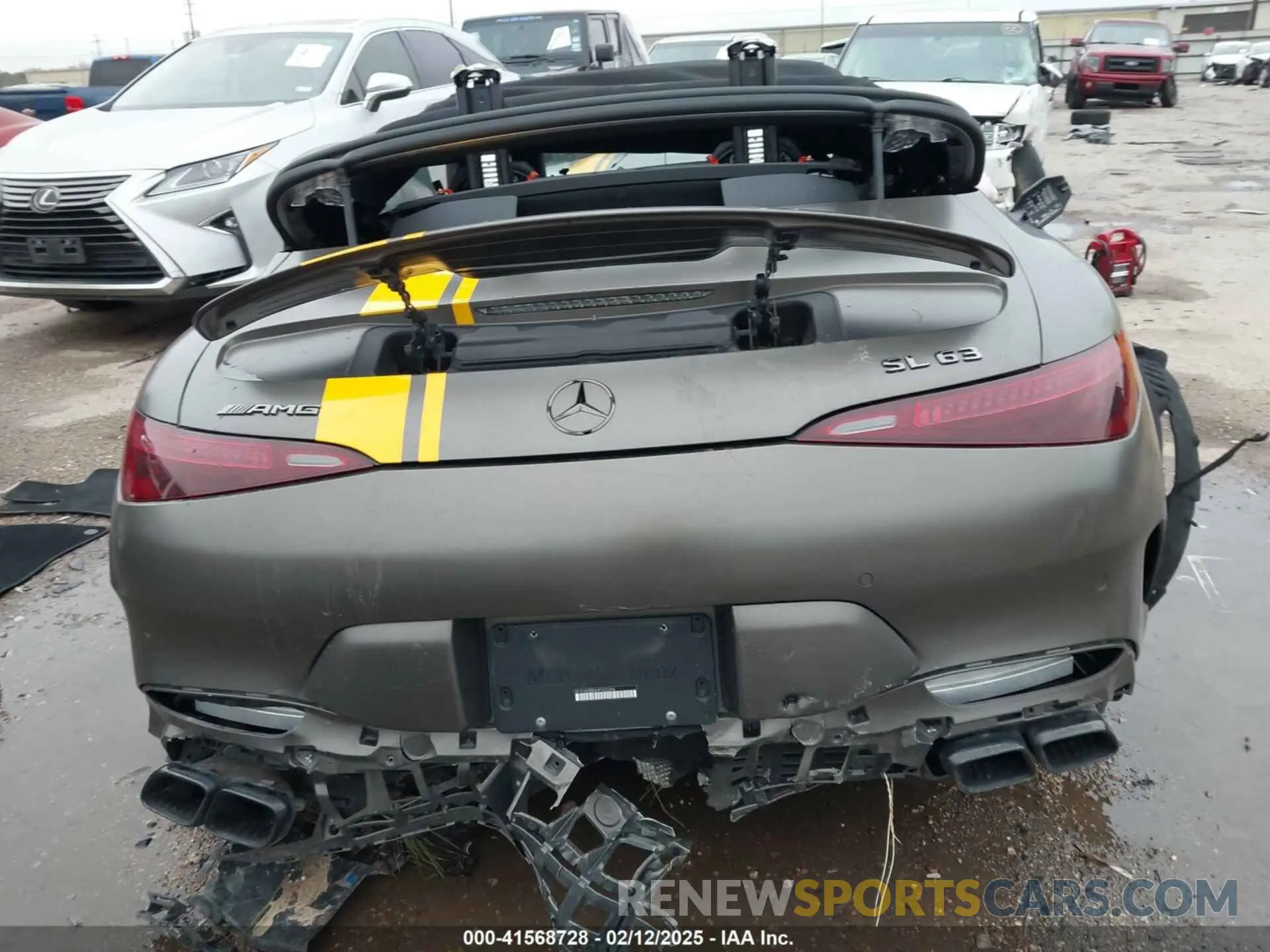 16 Фотография поврежденного автомобиля W1KVK8BB6NF005386 MERCEDES-BENZ AMG SL 63 2022