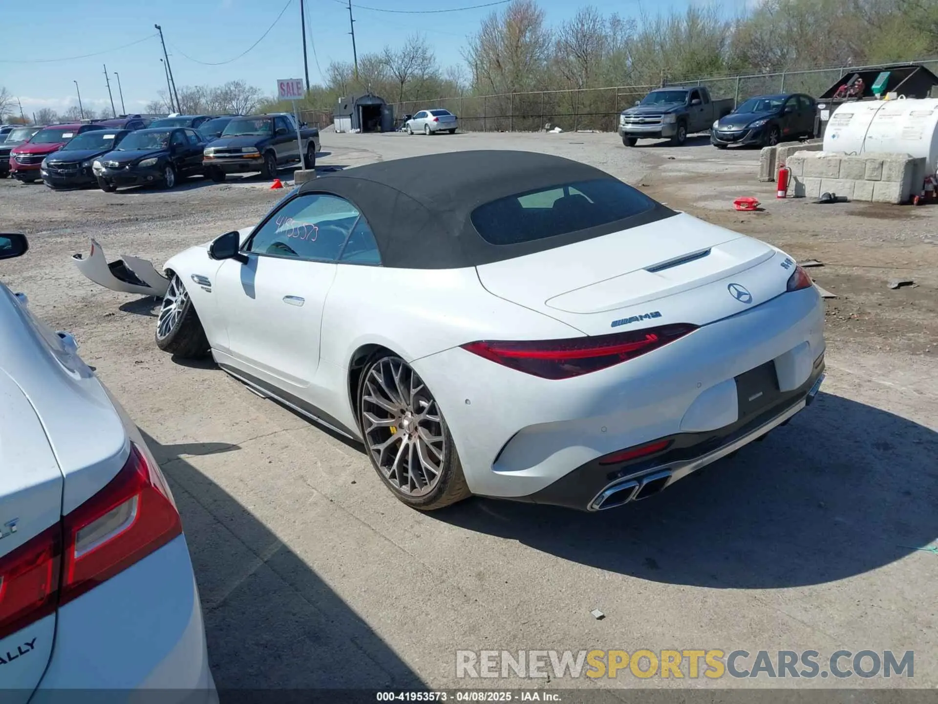 3 Photograph of a damaged car W1KVK8BB3PF014565 MERCEDES-BENZ AMG SL 63 2023