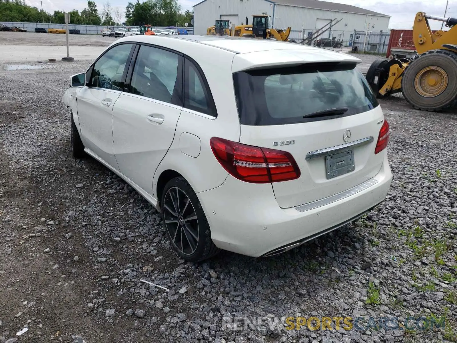 3 Photograph of a damaged car WDDMH4GB1KJ522518 MERCEDES-BENZ B CLASS 2019