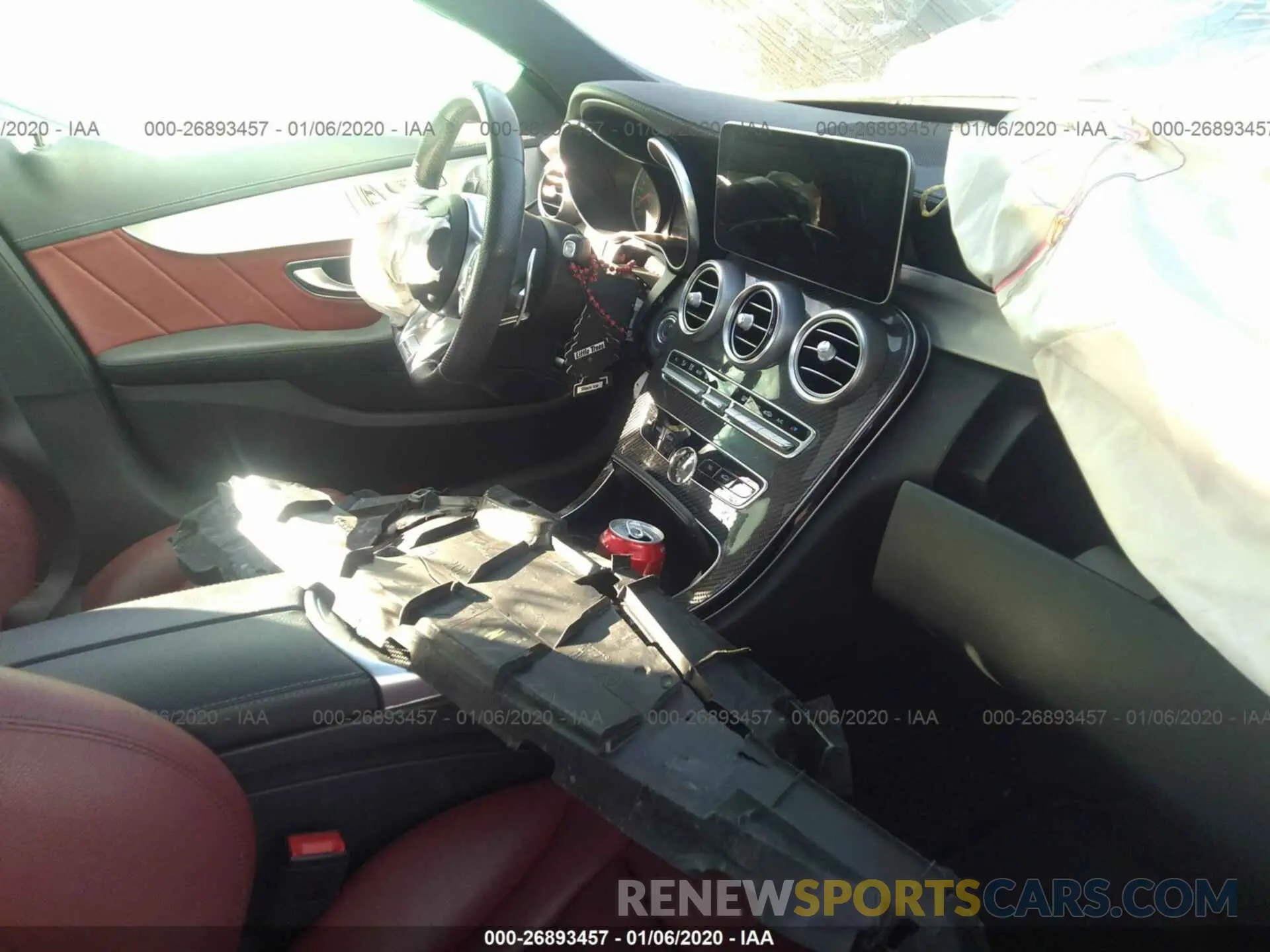 5 Photograph of a damaged car 55SWF6EB0KU293469 MERCEDES-BENZ C 2019