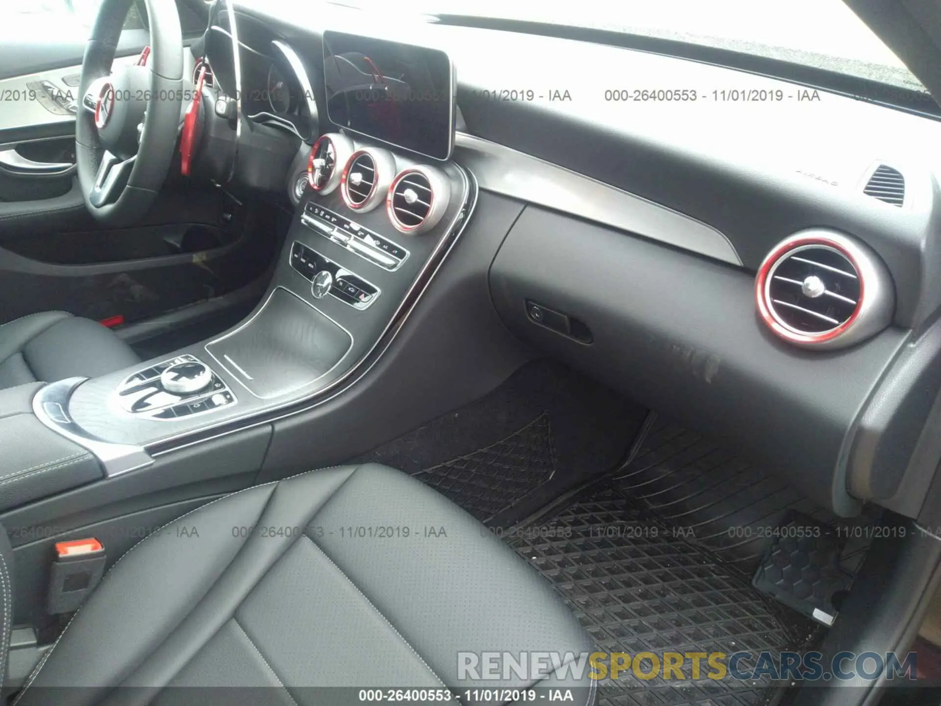 5 Photograph of a damaged car 55SWF8EB3KU317582 MERCEDES-BENZ C 2019