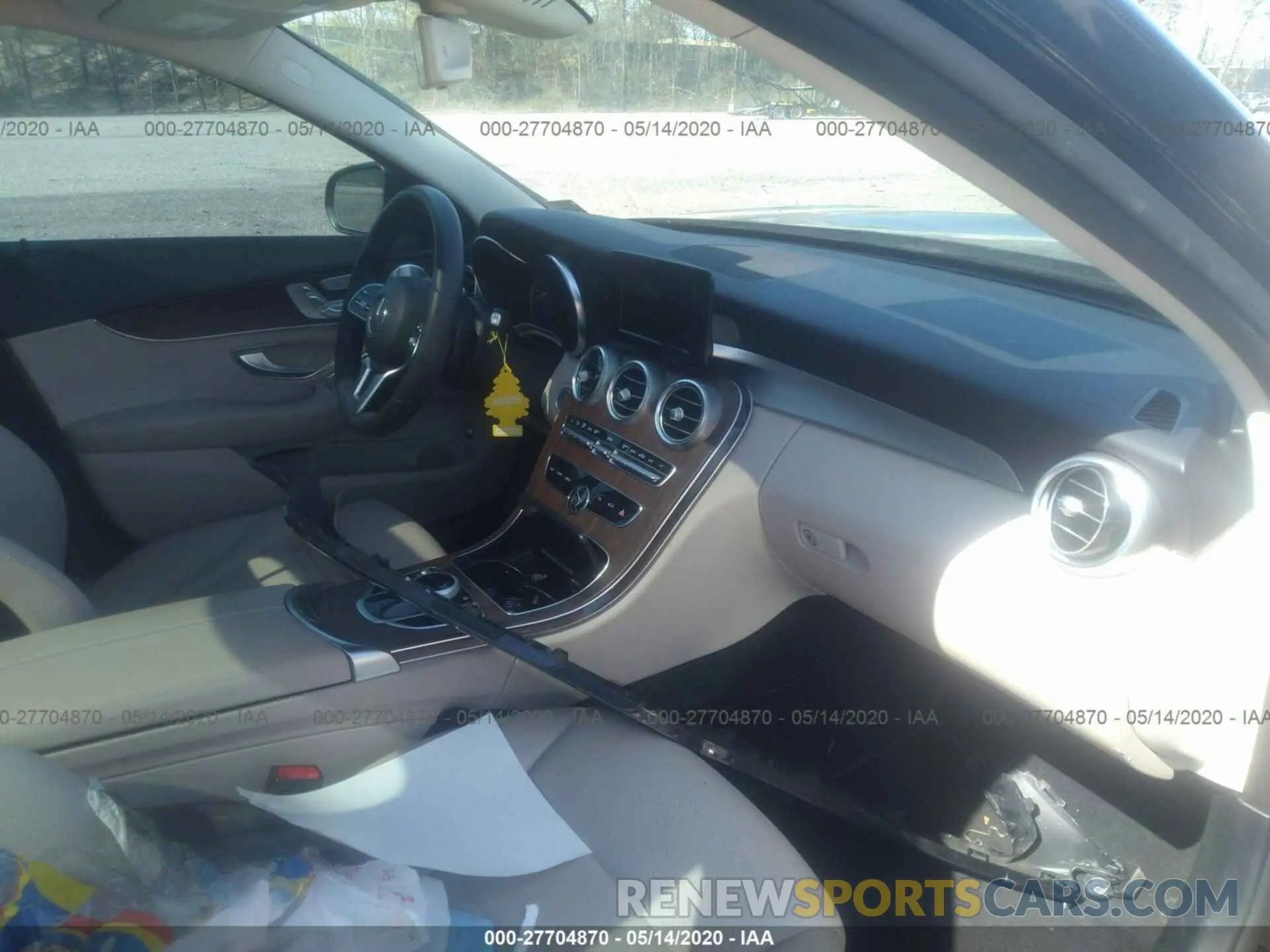 5 Photograph of a damaged car 55SWF8EB8KU284904 MERCEDES-BENZ C 2019