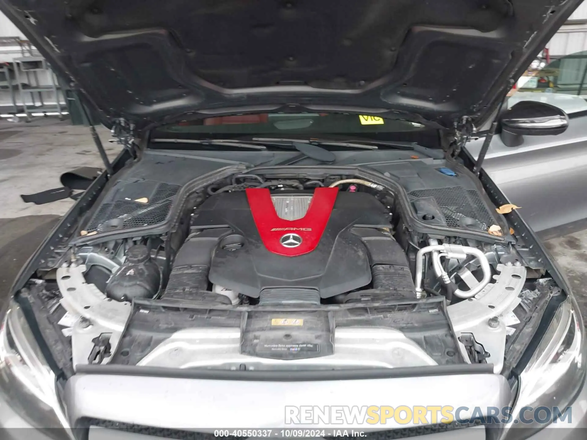10 Photograph of a damaged car WDDWJ6EBXKF797173 MERCEDES-BENZ C 2019