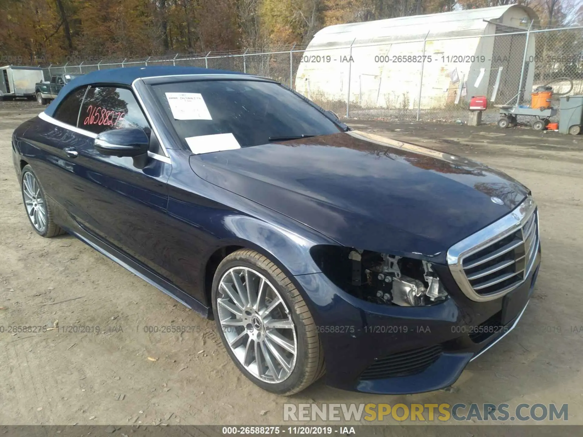 1 Photograph of a damaged car WDDWK8DB2KF844786 MERCEDES-BENZ C 2019