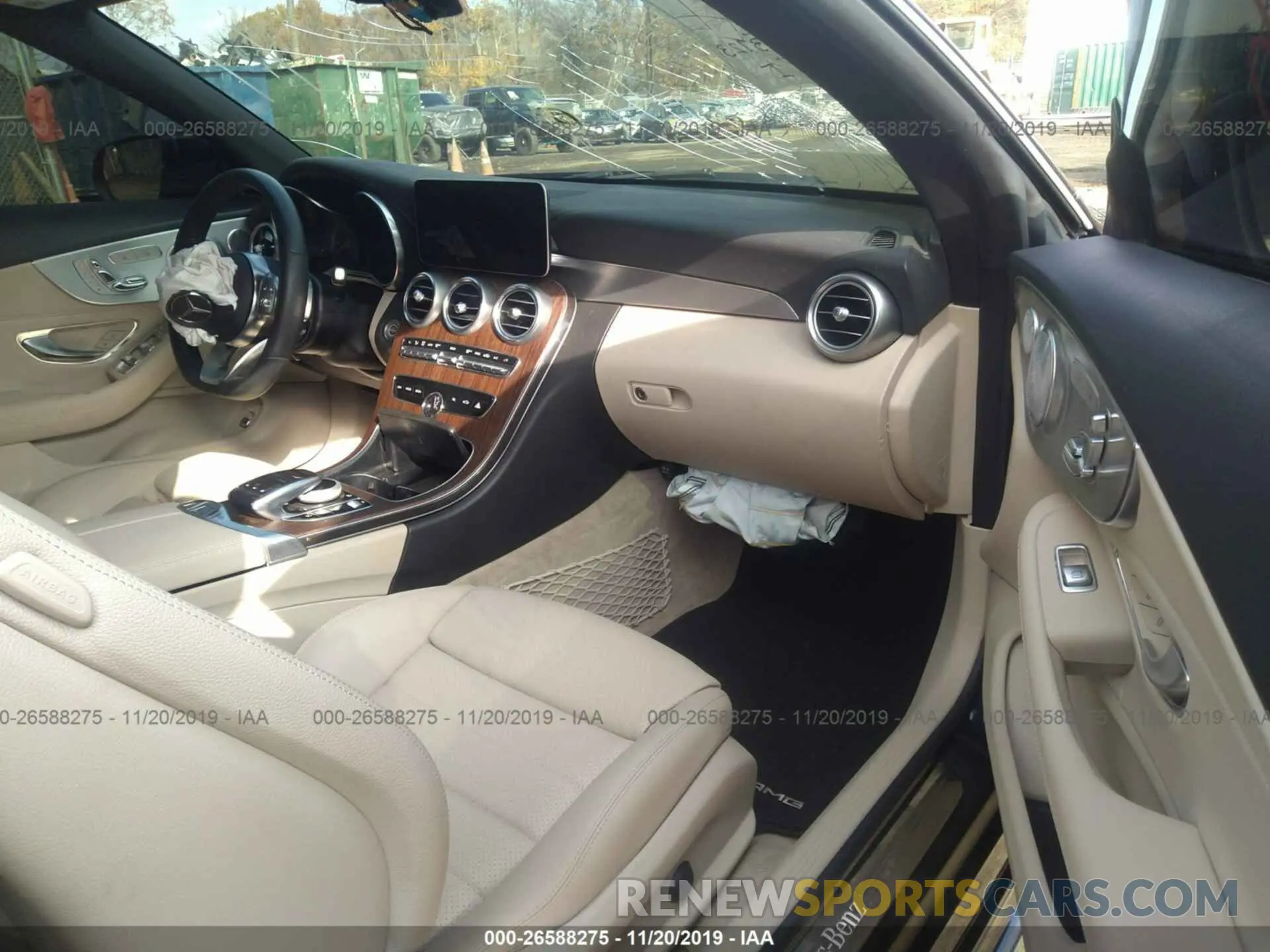 5 Photograph of a damaged car WDDWK8DB2KF844786 MERCEDES-BENZ C 2019