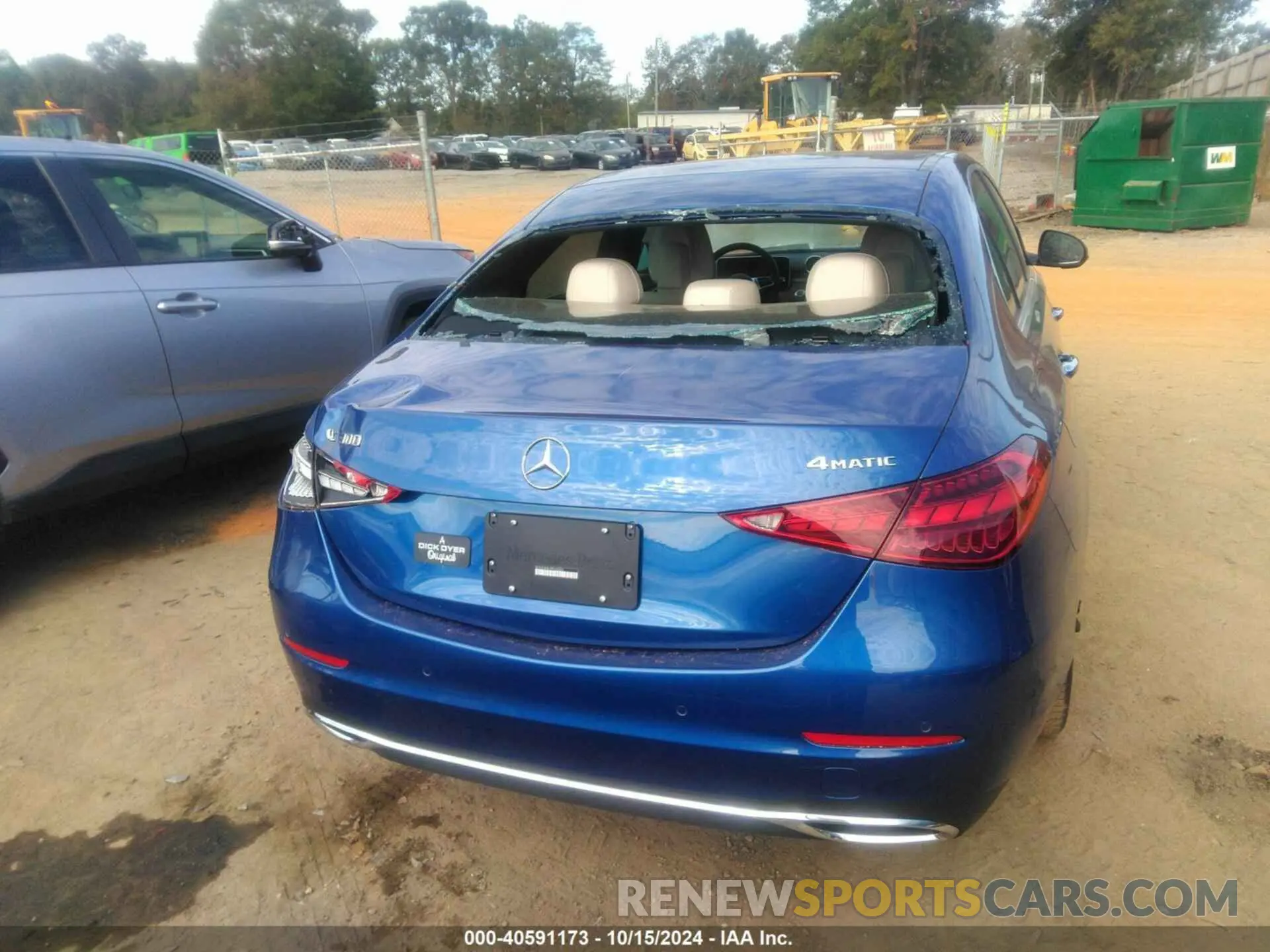 16 Photograph of a damaged car W1KAF4HB1PR145060 MERCEDES-BENZ C 2023