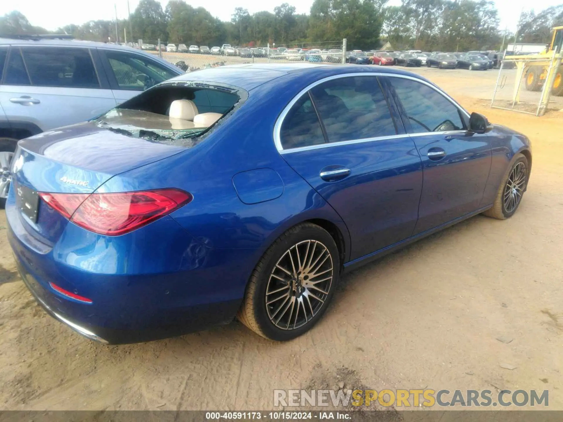 4 Photograph of a damaged car W1KAF4HB1PR145060 MERCEDES-BENZ C 2023