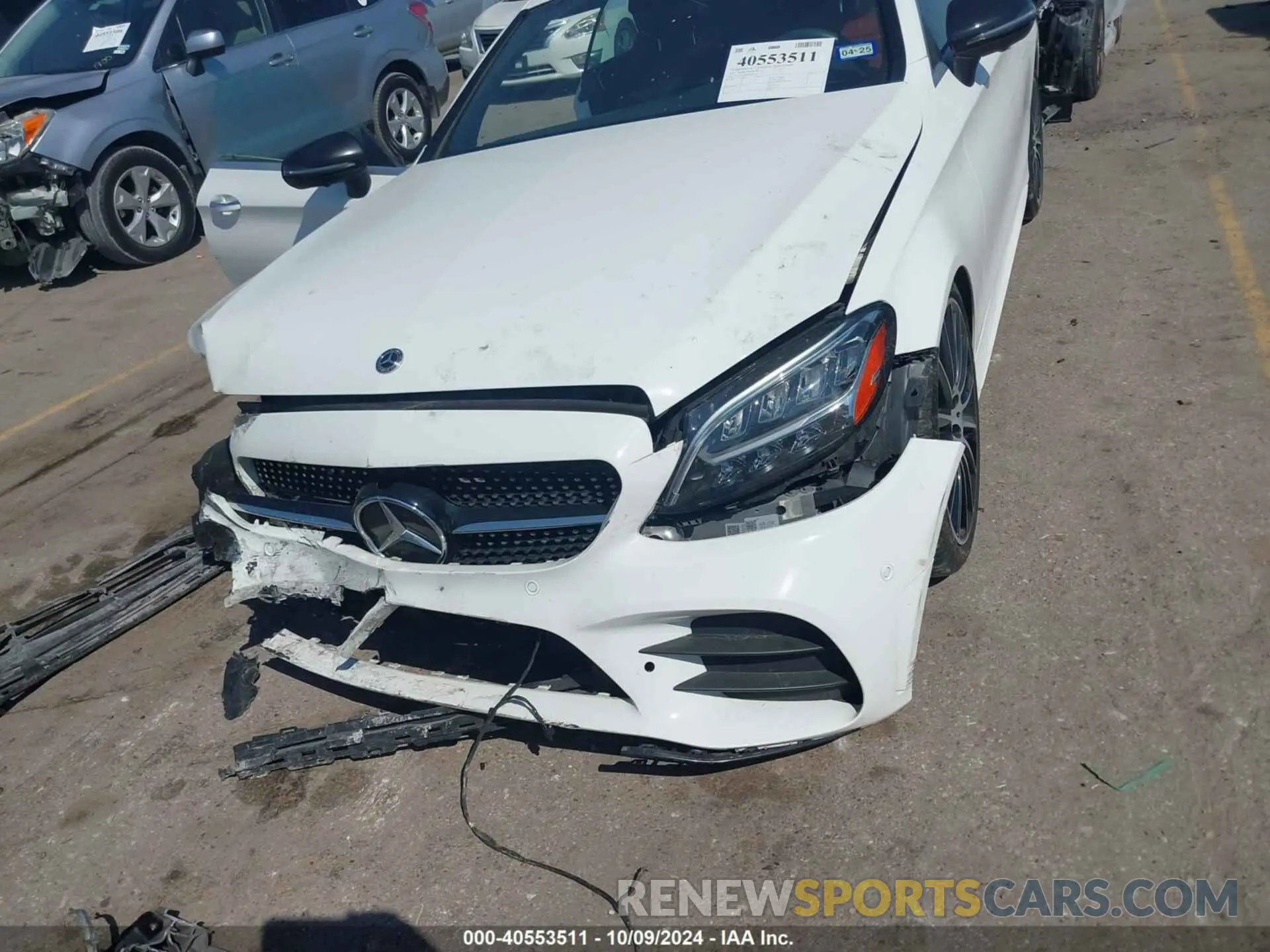 12 Фотография поврежденного автомобиля W1KWK8DB3PG127959 MERCEDES-BENZ C 2023