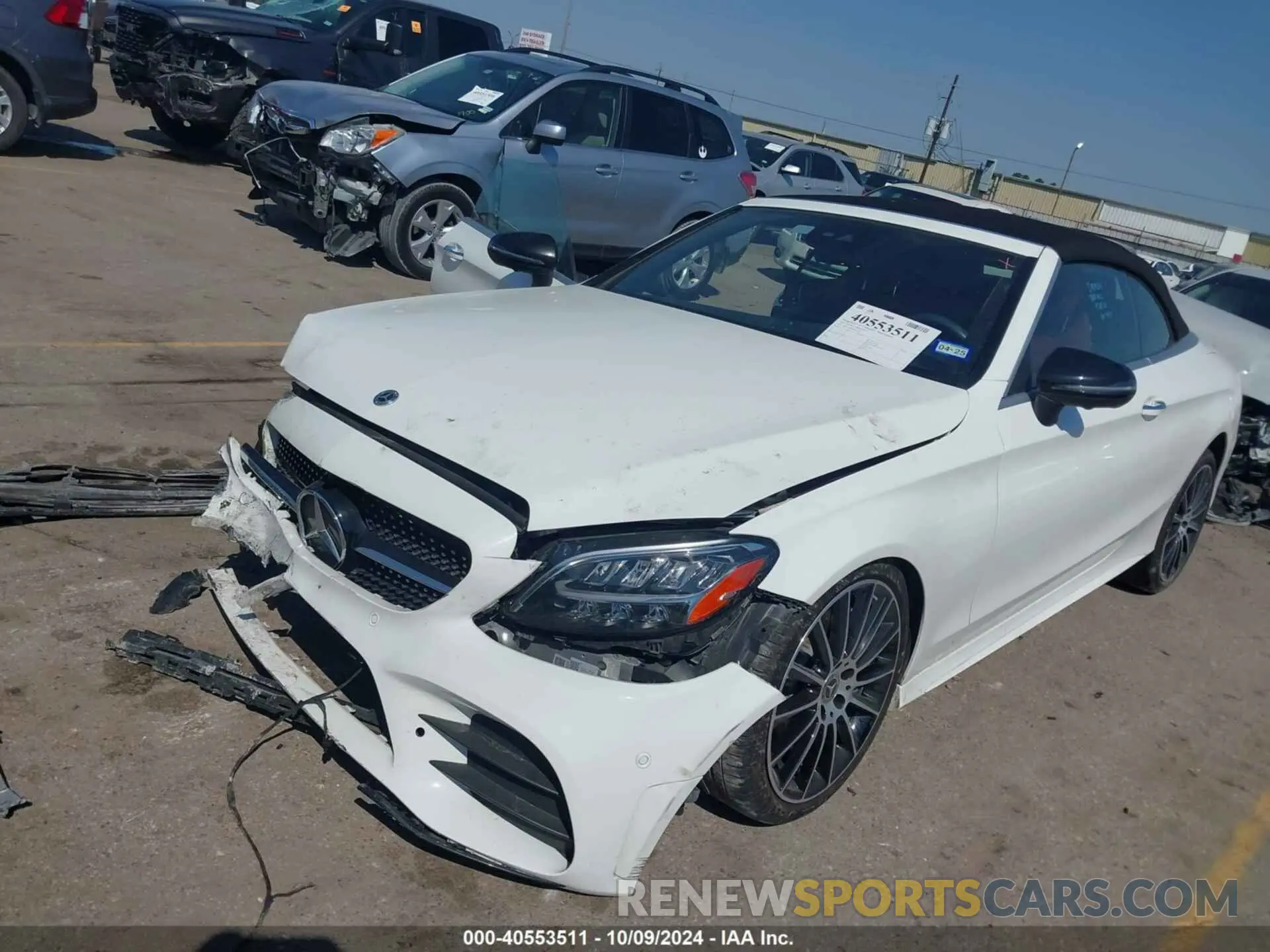 2 Фотография поврежденного автомобиля W1KWK8DB3PG127959 MERCEDES-BENZ C 2023
