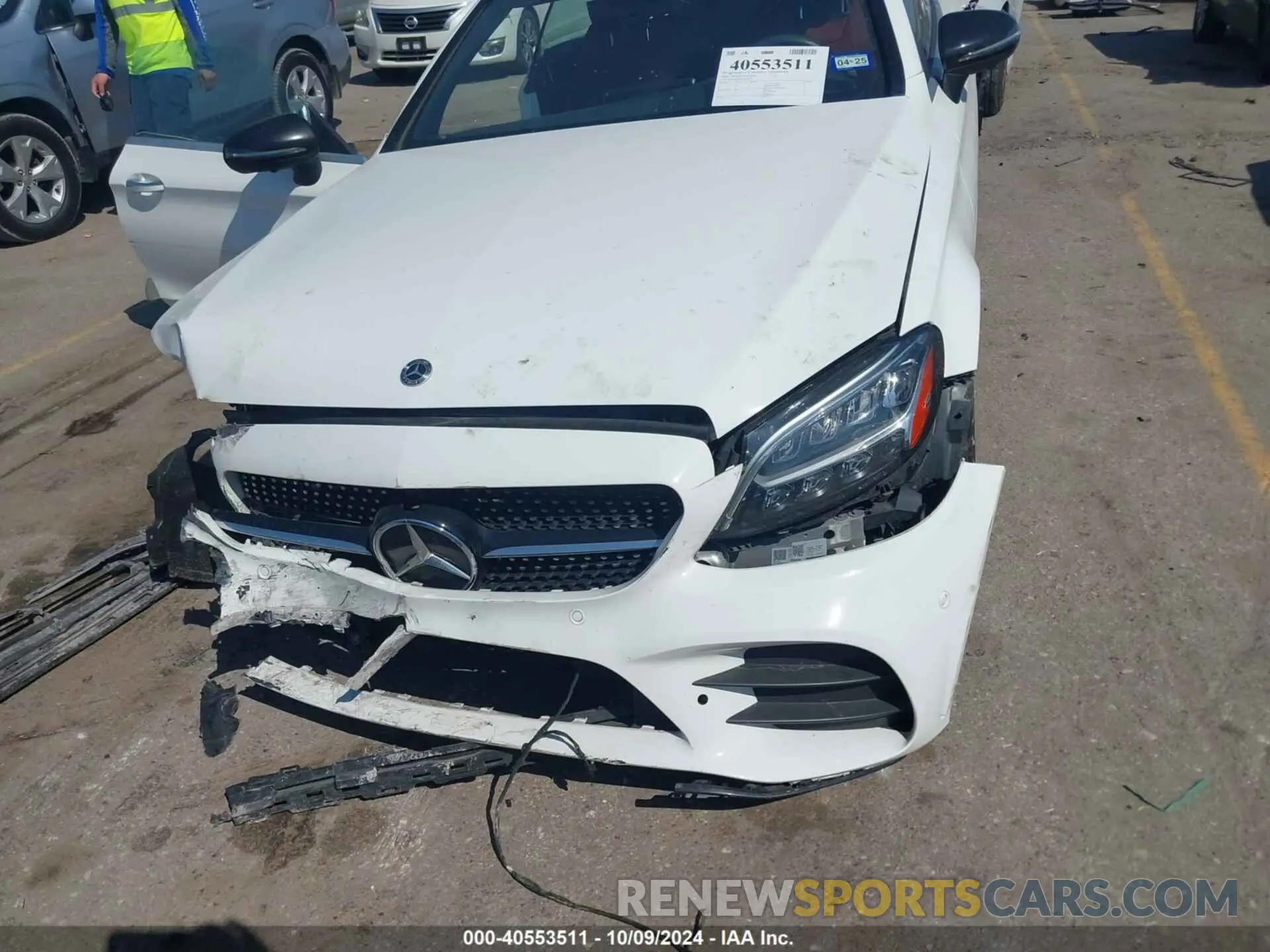 6 Фотография поврежденного автомобиля W1KWK8DB3PG127959 MERCEDES-BENZ C 2023