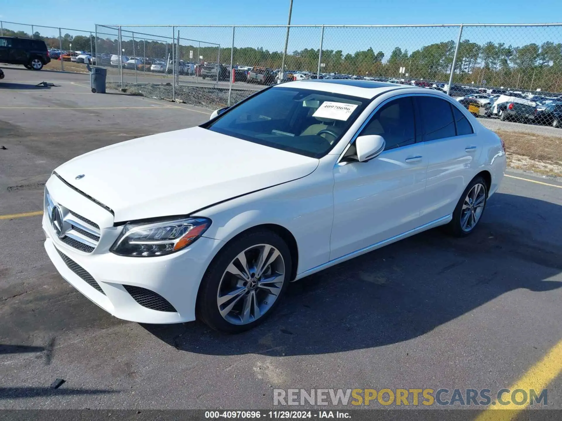 2 Photograph of a damaged car 55SWF8DB0KU288673 MERCEDES-BENZ C 300 2019