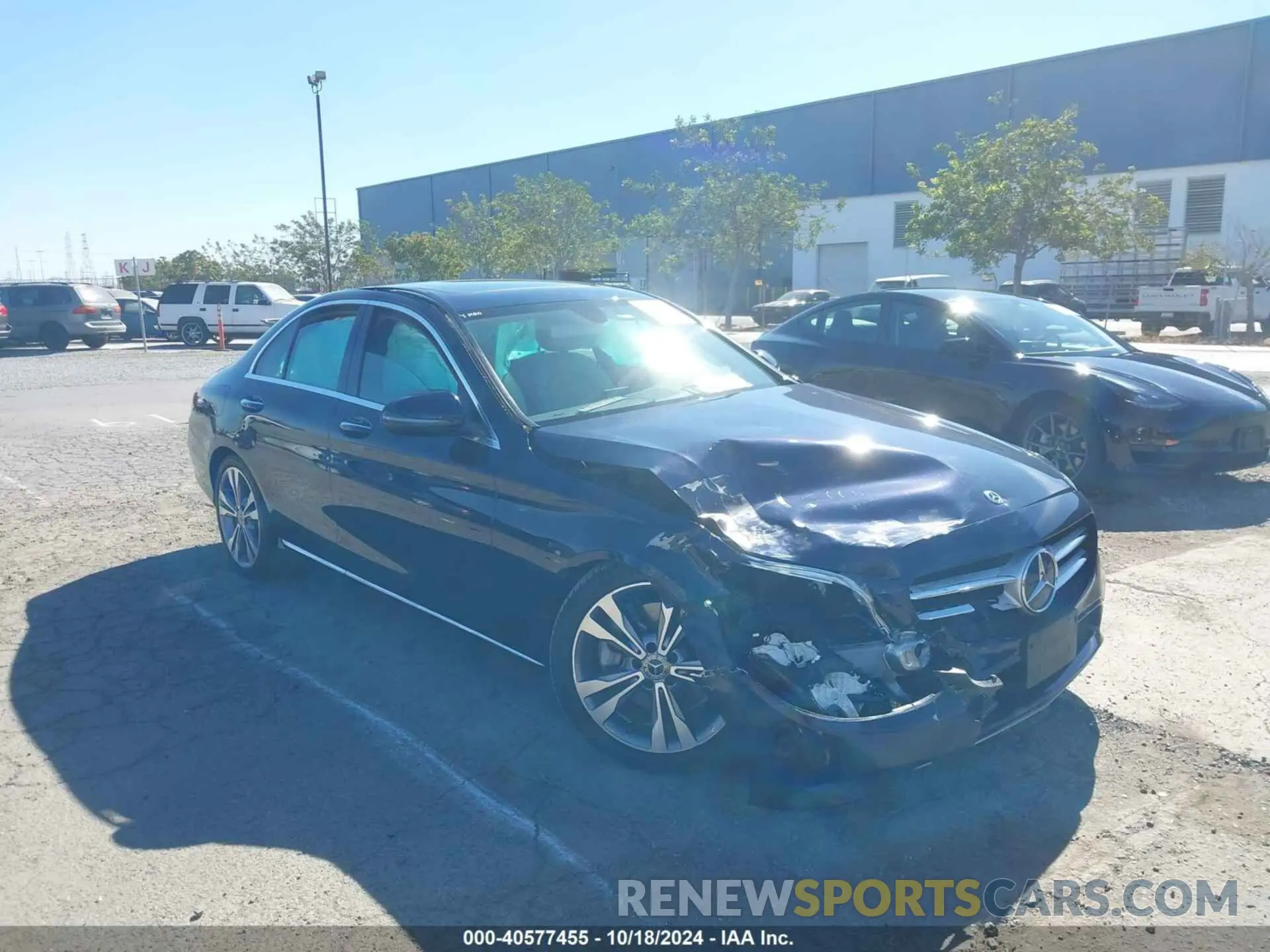 1 Photograph of a damaged car 55SWF8DB1KU306761 MERCEDES-BENZ C 300 2019