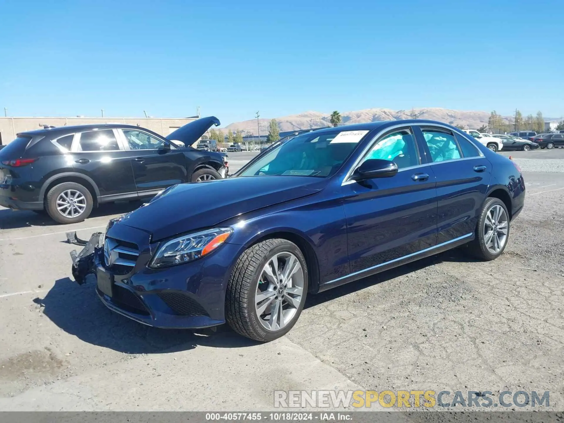 2 Photograph of a damaged car 55SWF8DB1KU306761 MERCEDES-BENZ C 300 2019