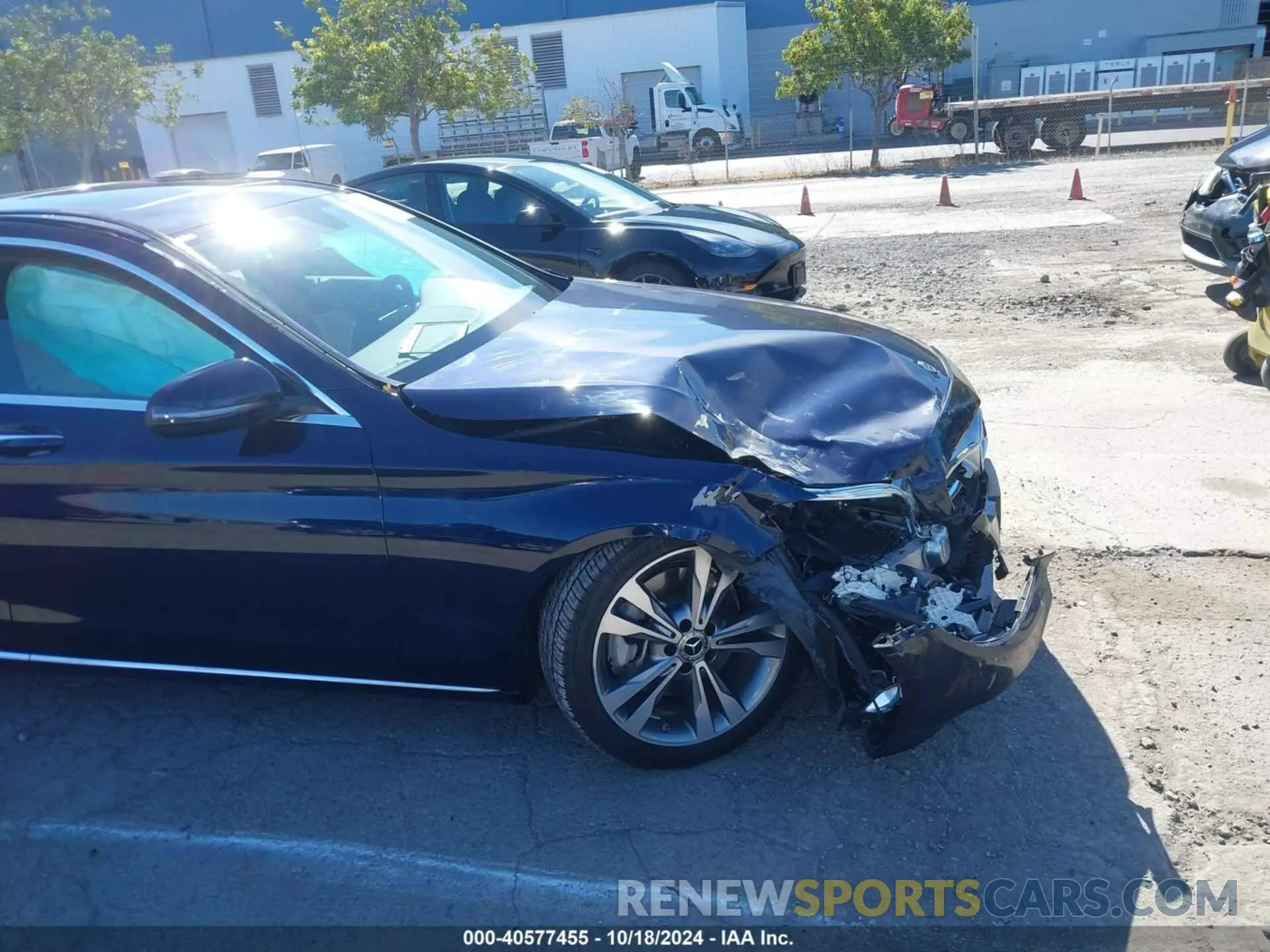 6 Photograph of a damaged car 55SWF8DB1KU306761 MERCEDES-BENZ C 300 2019
