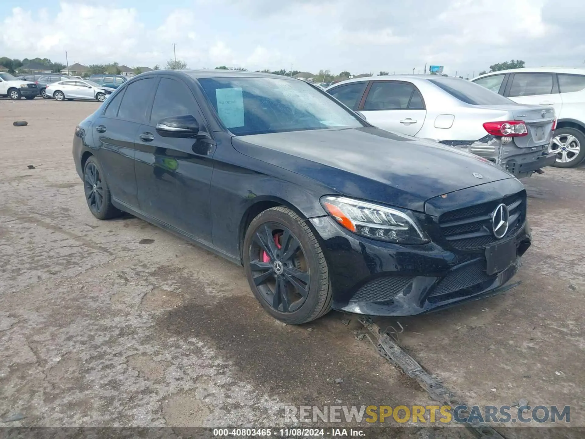 1 Photograph of a damaged car 55SWF8DB1KU311166 MERCEDES-BENZ C 300 2019