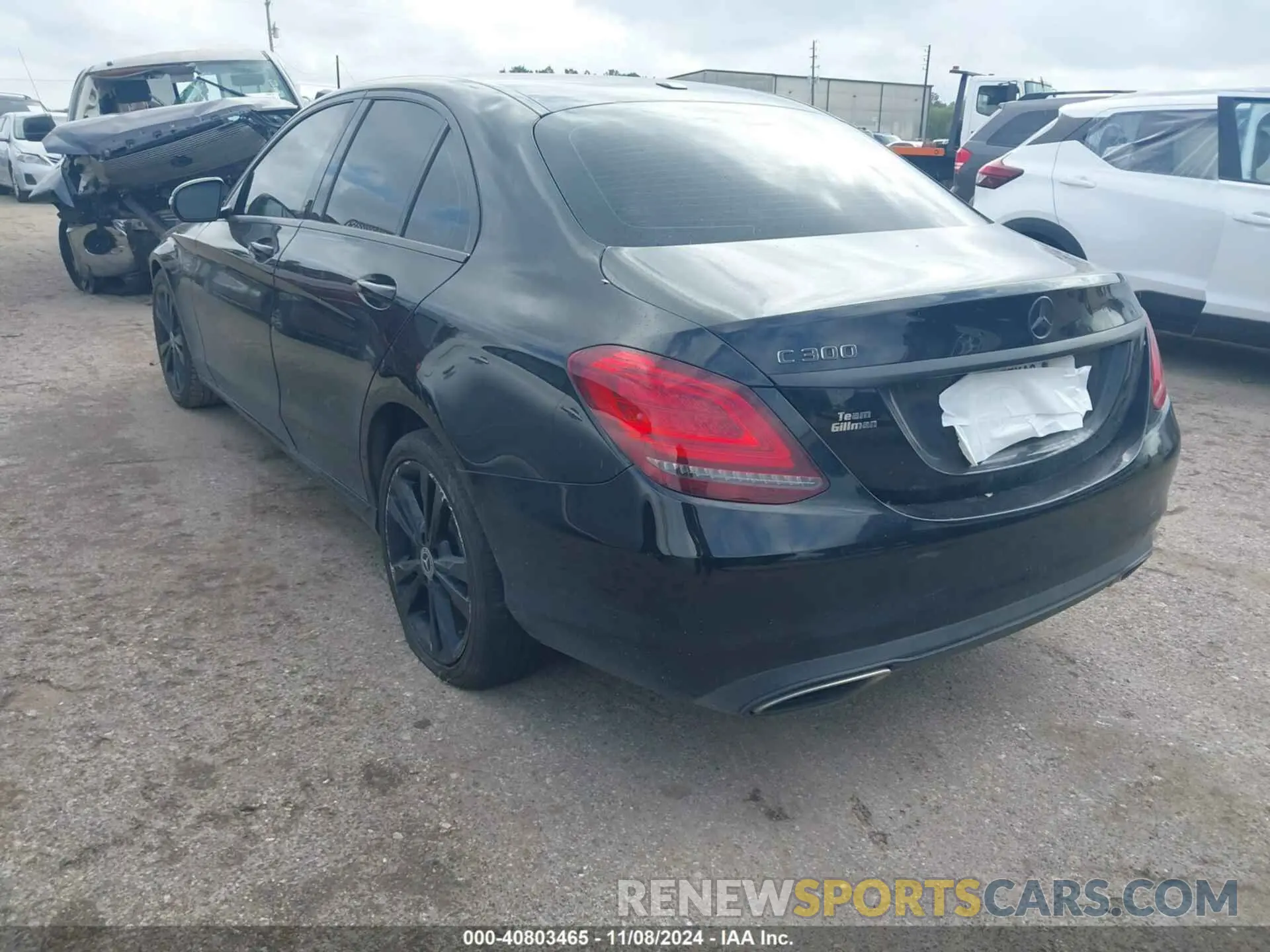 3 Photograph of a damaged car 55SWF8DB1KU311166 MERCEDES-BENZ C 300 2019