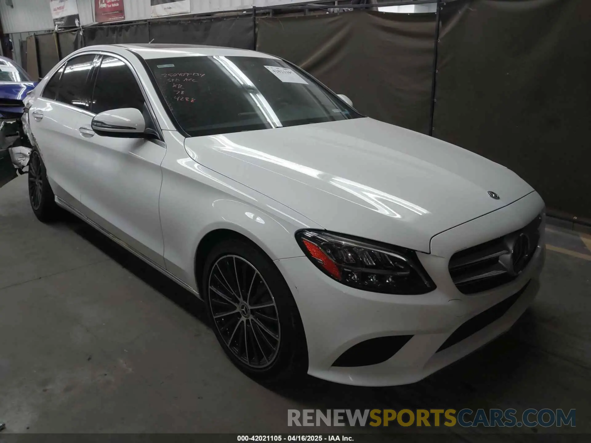 1 Photograph of a damaged car 55SWF8DB2KU304288 MERCEDES-BENZ C 300 2019