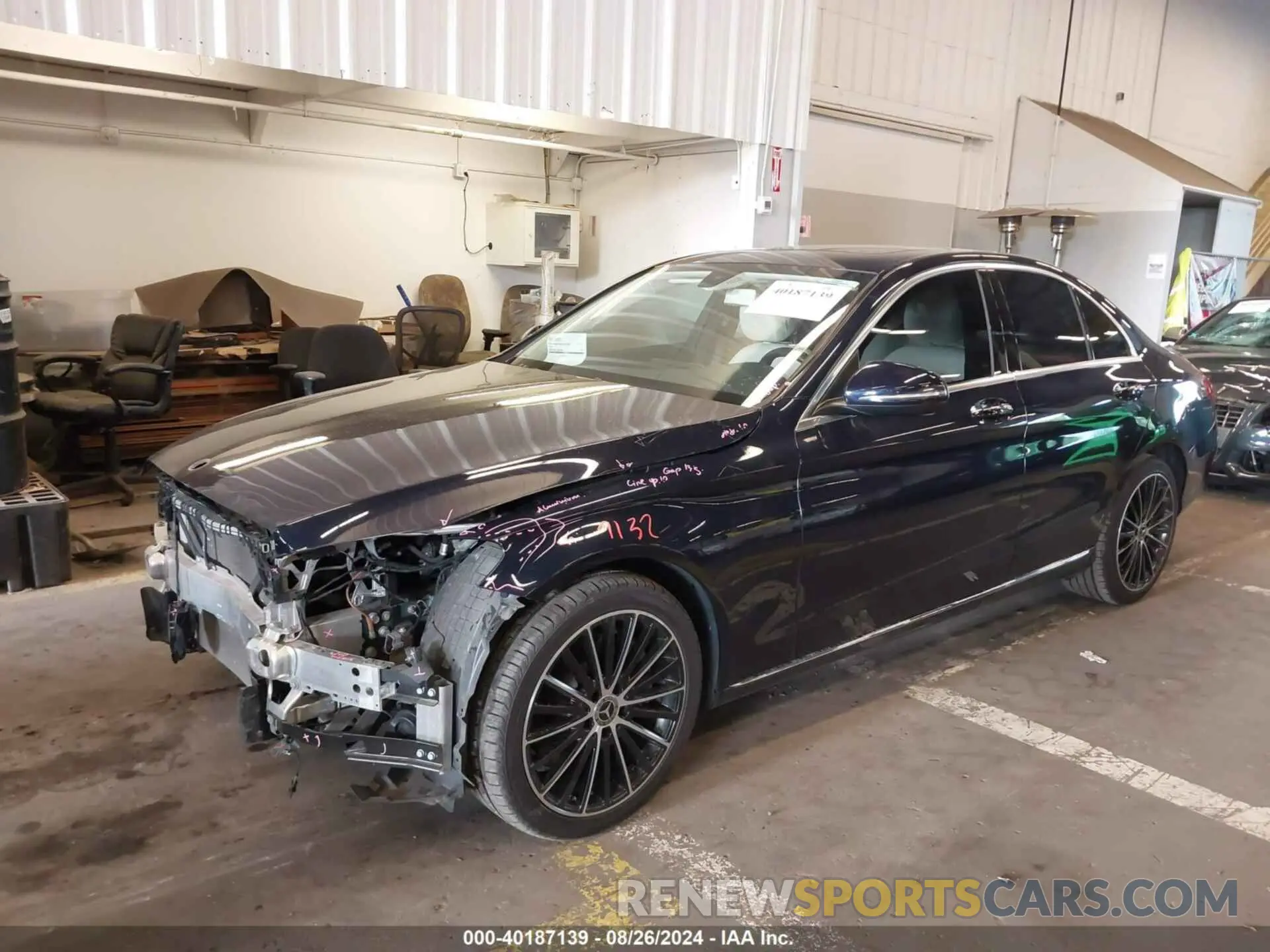 2 Photograph of a damaged car 55SWF8DB3KU314764 MERCEDES-BENZ C 300 2019