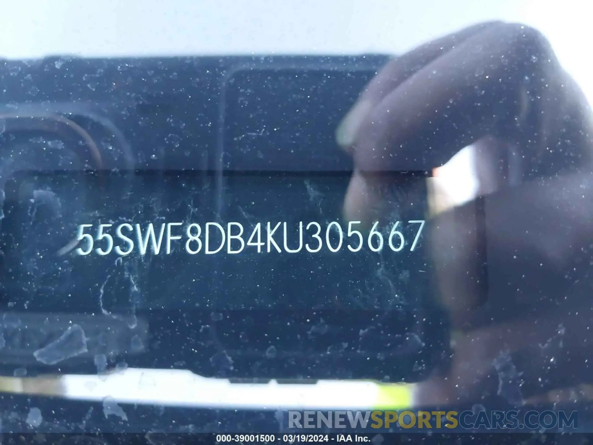 9 Photograph of a damaged car 55SWF8DB4KU305667 MERCEDES-BENZ C 300 2019