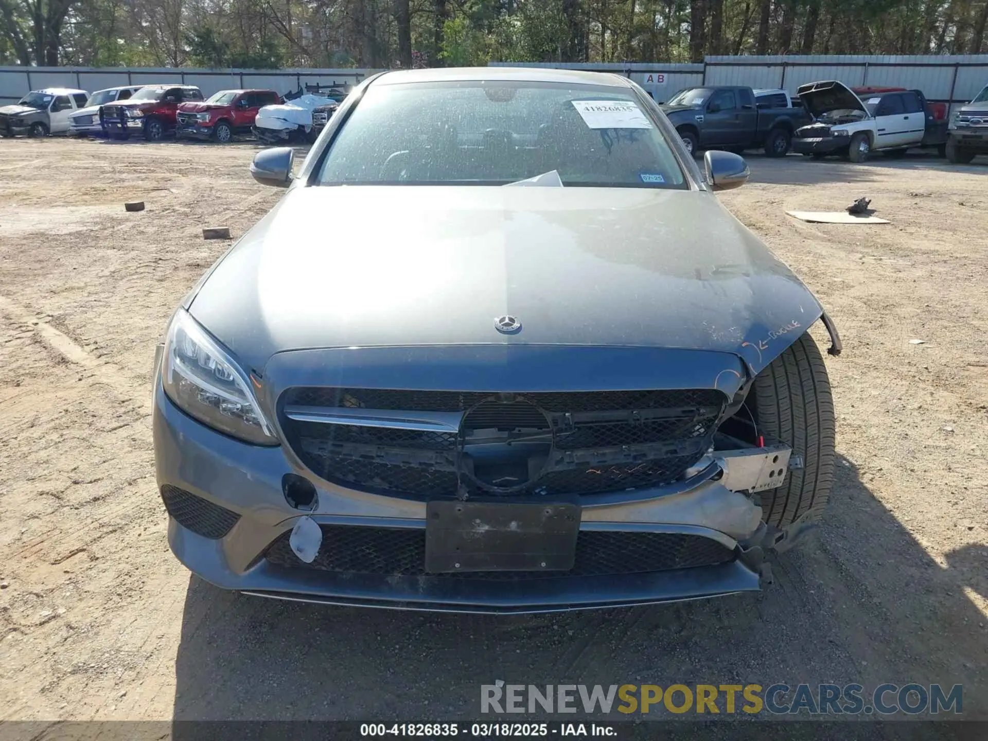 6 Photograph of a damaged car 55SWF8DB5KU293805 MERCEDES-BENZ C 300 2019