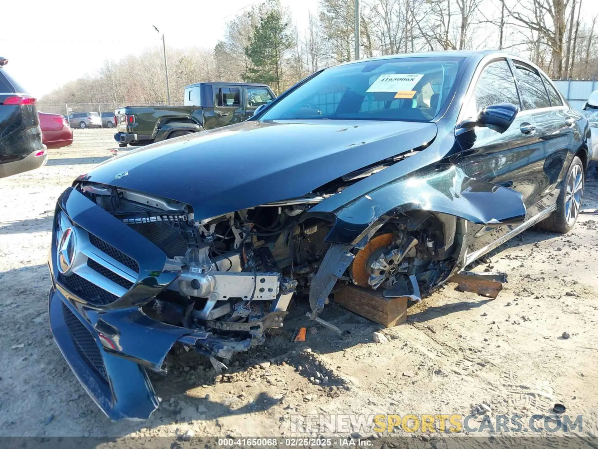 6 Photograph of a damaged car 55SWF8DB5KU311316 MERCEDES-BENZ C 300 2019