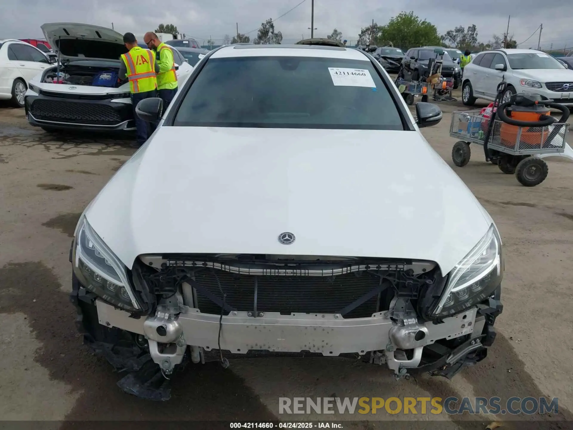 13 Фотография поврежденного автомобиля 55SWF8DB6KU315584 MERCEDES-BENZ C 300 2019